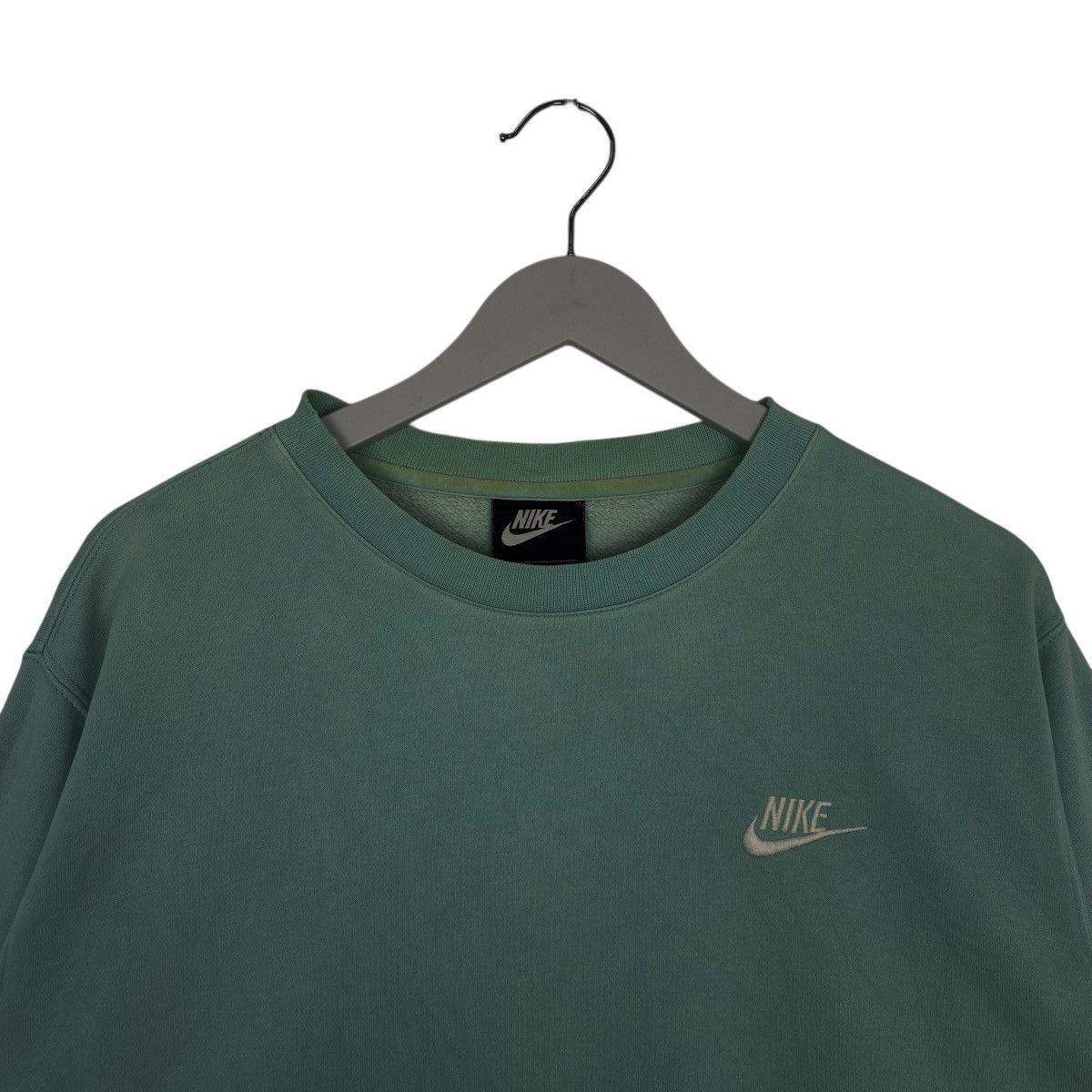 Other Vintage Nike Sweatshirt Small Logo Green Pullover Jumper S Size US S / EU 44-46 / 1 - 4 Thumbnail