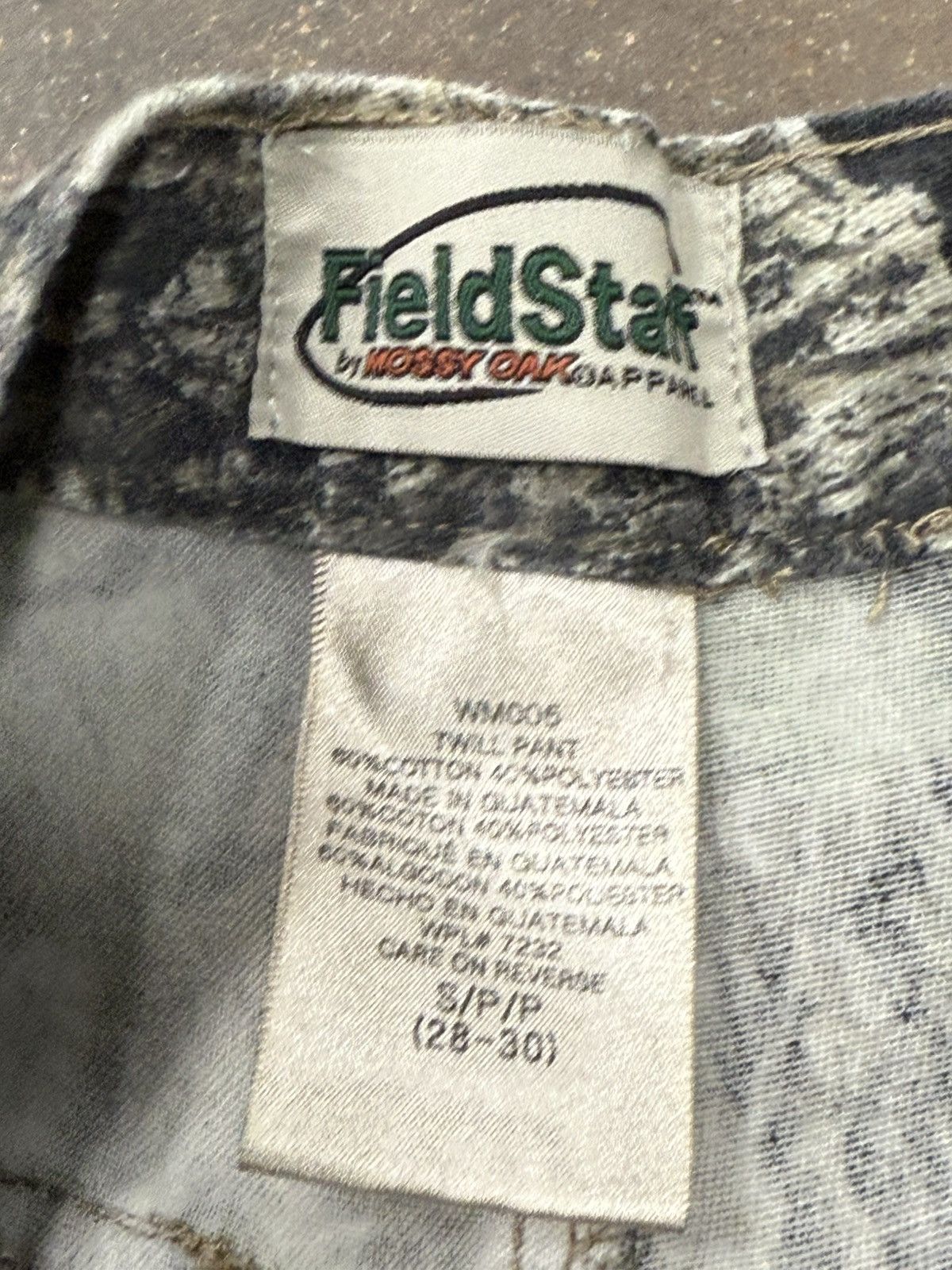 Realtree Vintage Fieldstaff Mossy Oak Camo Cargo Pants Size US 30 / EU 46 - 3 Thumbnail