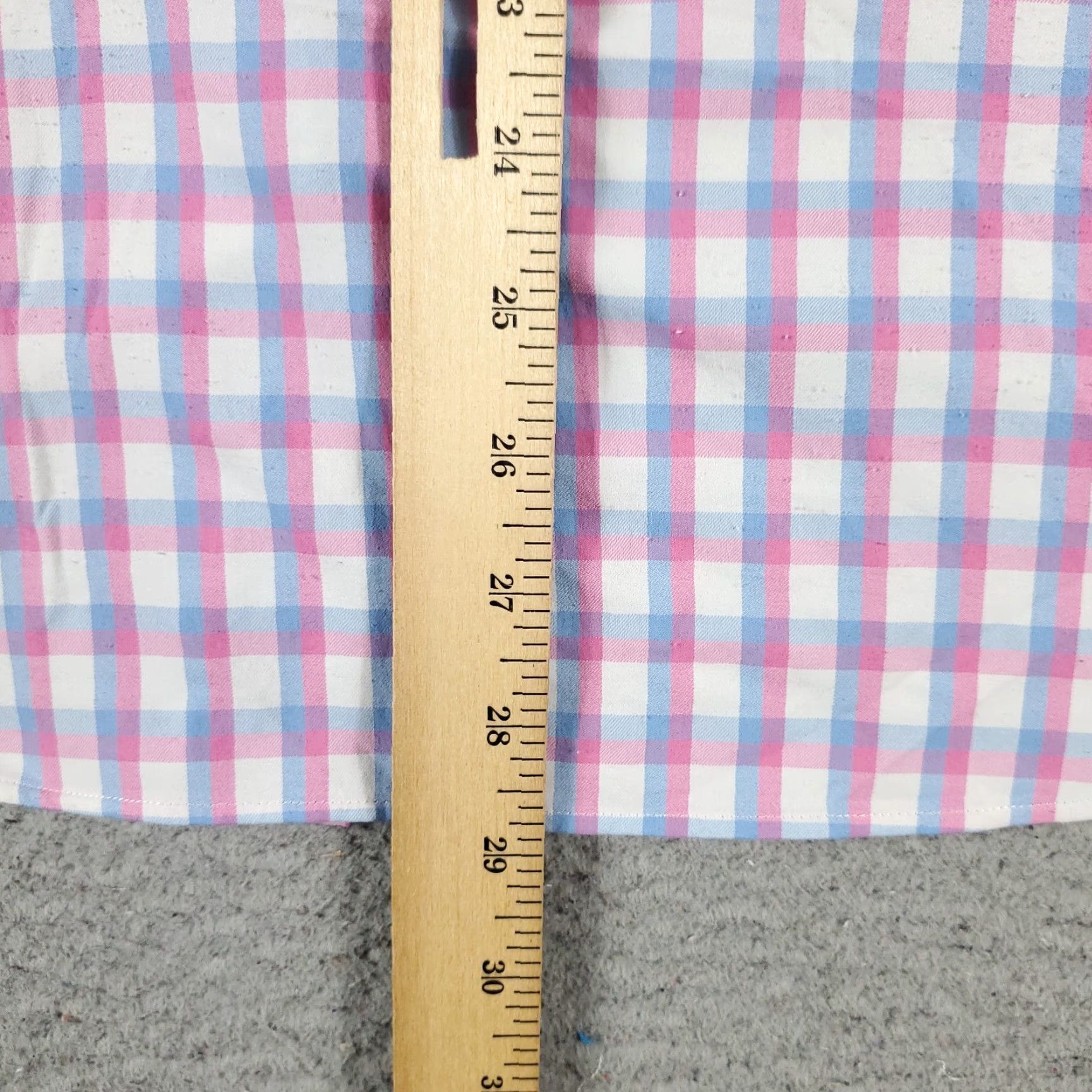 Bonobos Bonobos Shirt Mens Large Blue Pink Plaid Casual Button Up Long Sleeve Size US L / EU 52-54 / 3 - 4 Thumbnail