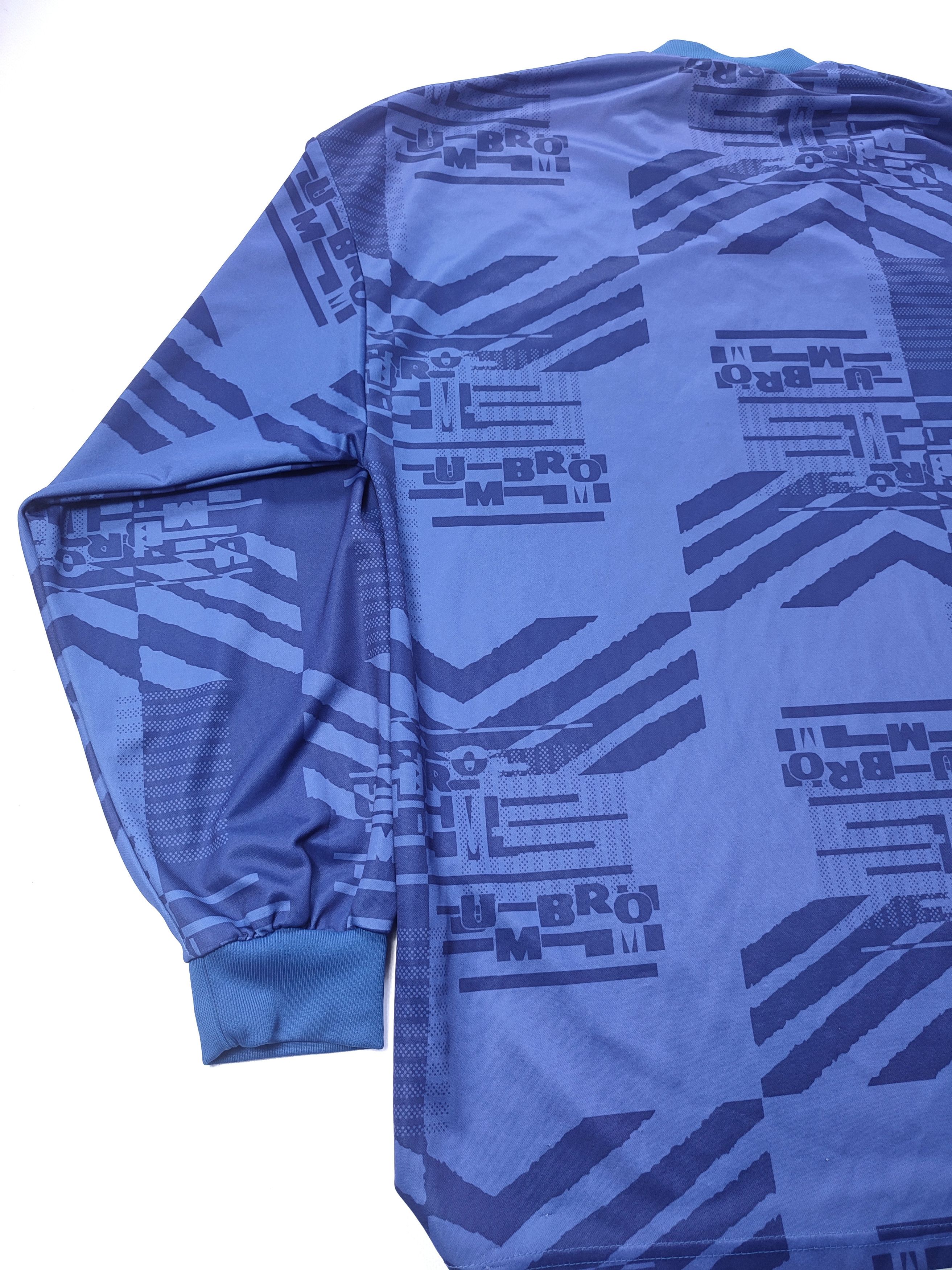 Umbro × Vintage Vintage Umbro Monogram Jersey Shirt Size US XL / EU 56 / 4 - 7 Thumbnail