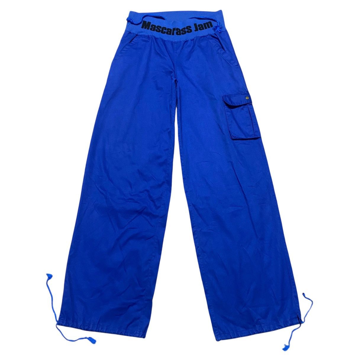 Japanese Brand MASCARASS JAM Wide Leg Parachute Bondage Pants Size US 32 / EU 48 - 2 Thumbnail