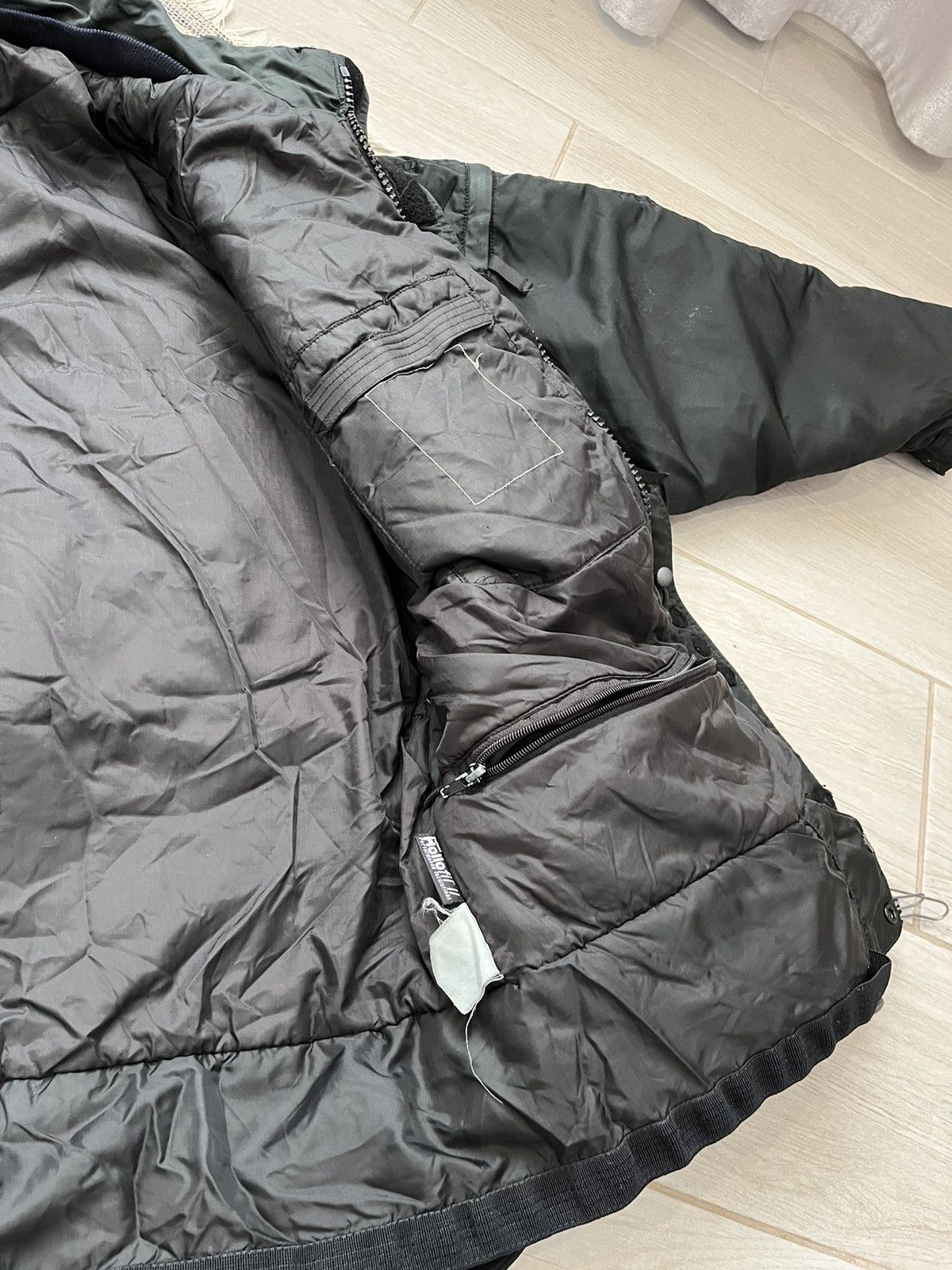 Schott × Vintage Vintage Schott NYC Ski Jacket workwear black minimalistic Size US XL / EU 56 / 4 - 17 Thumbnail