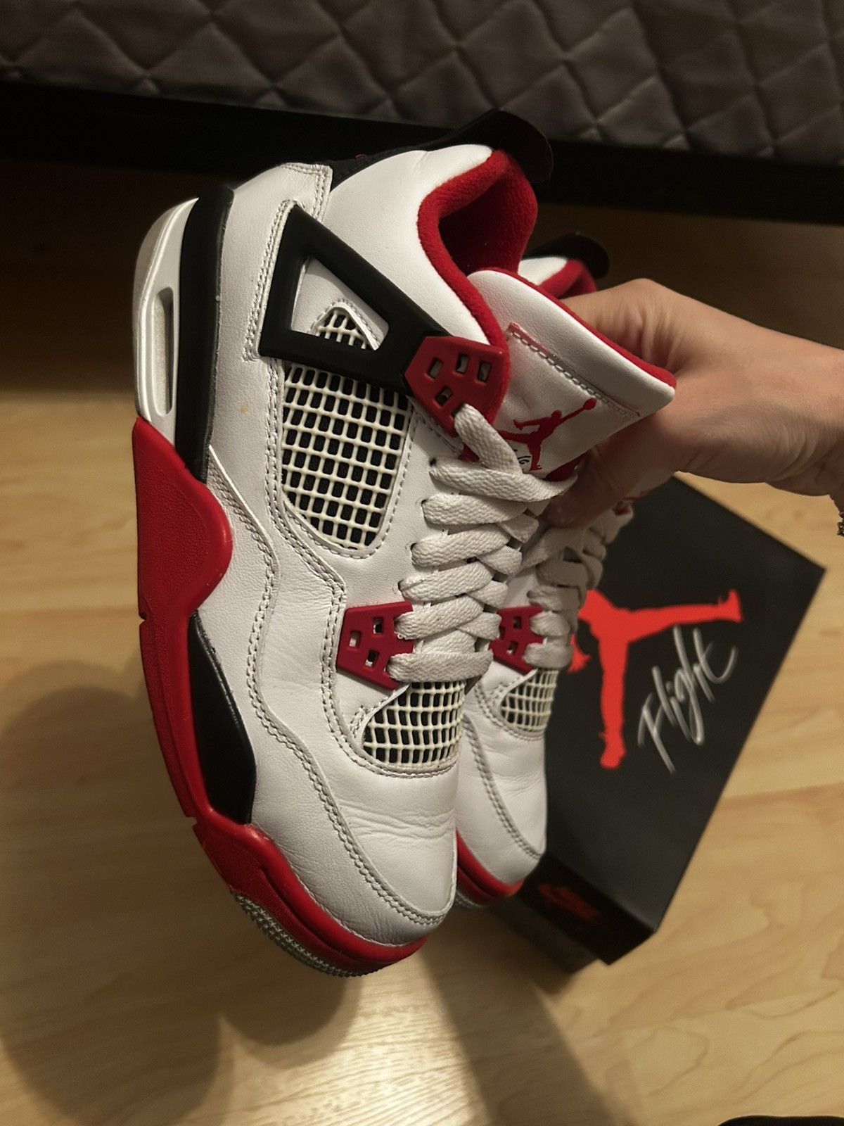 Nike Jordan 5 fire red Size US 7.5 / IT 37.5 - 2 Thumbnail