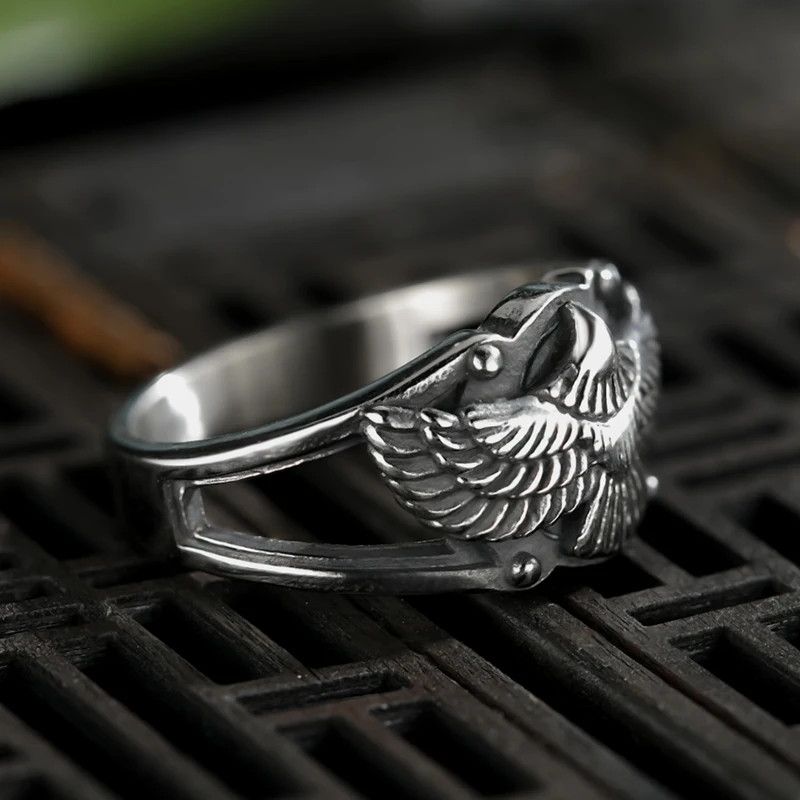 Japanese Brand × Jewelry × Vintage Flying Eagle Ring Size ONE SIZE - 2 Thumbnail