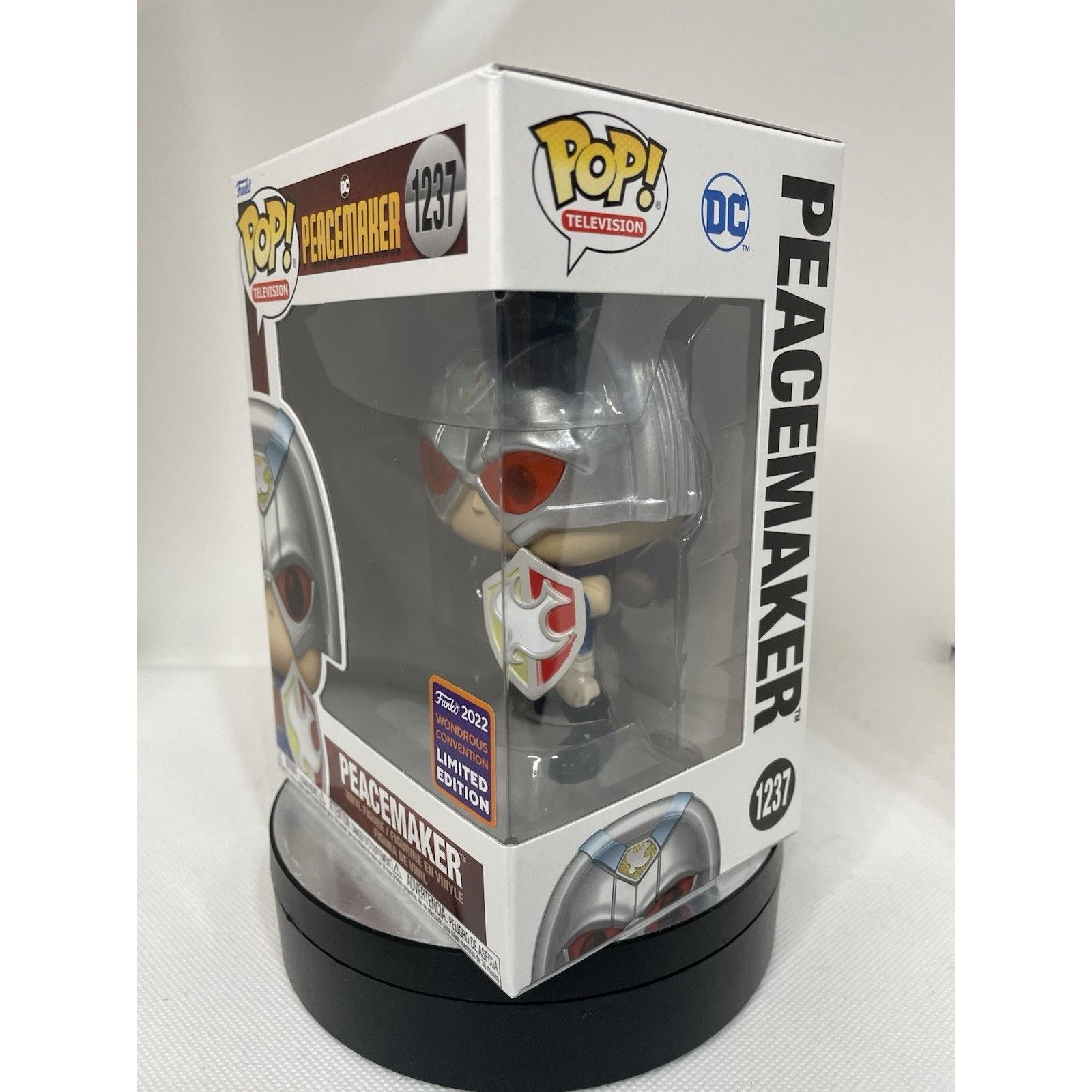 AC/DC Funko Pop! Peacemaker W Shield - Wondrous Convention #1237 Size ONE SIZE - 2 Thumbnail