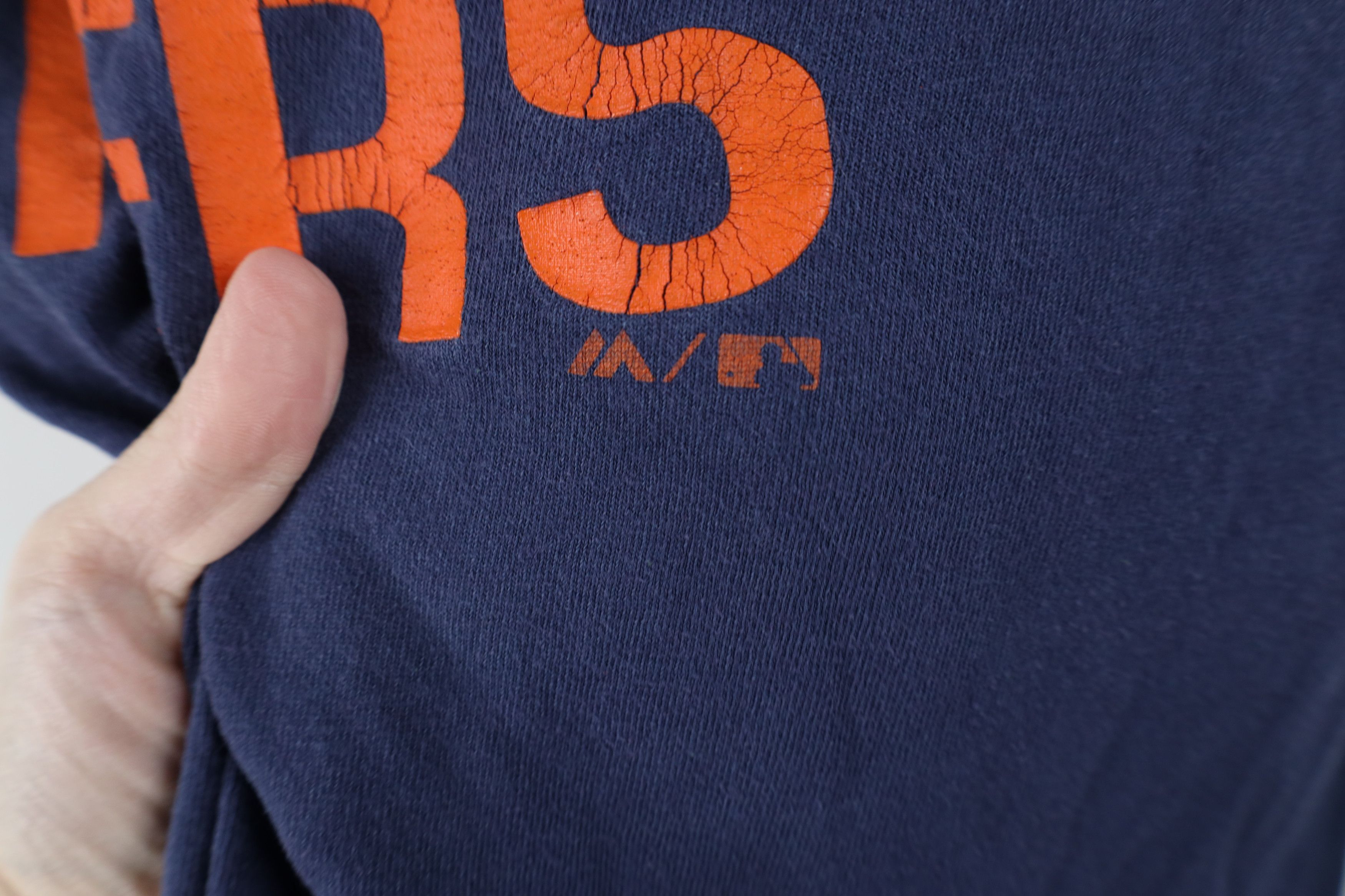 Majestic Vintage Majestic Detroit Tigers Baseball T-Shirt Blue Size US M / EU 48-50 / 2 - 6 Thumbnail