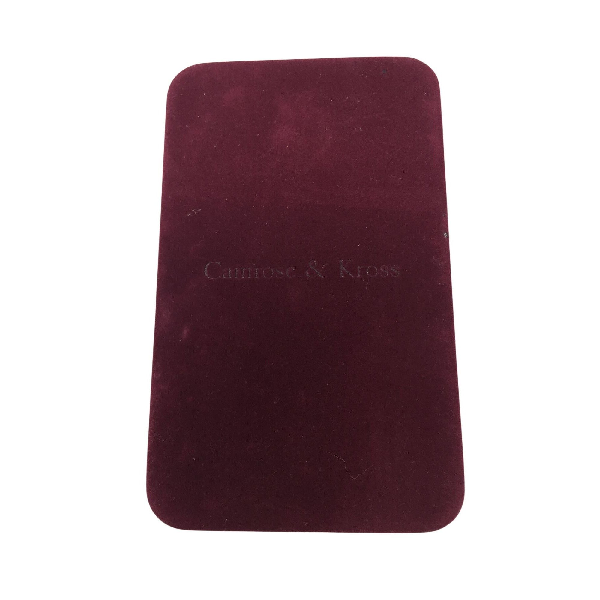Other Vintage Camrose & Kross Gold Tone Red Gemstone Cross Necklac Size ONE SIZE - 4 Thumbnail