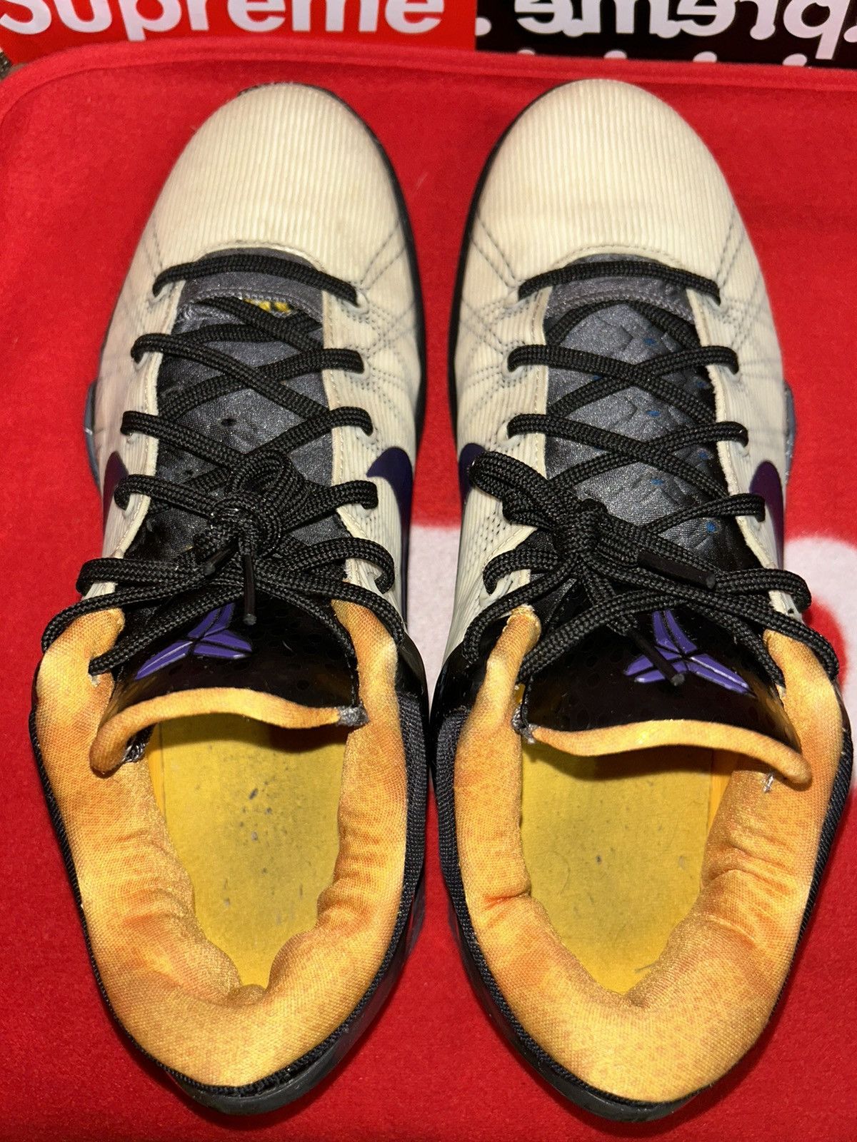 Nike Nike Zoom Kobe 7 VII Opening Day 488371-103 size 12 Size US 12 / EU 45 - 4 Thumbnail