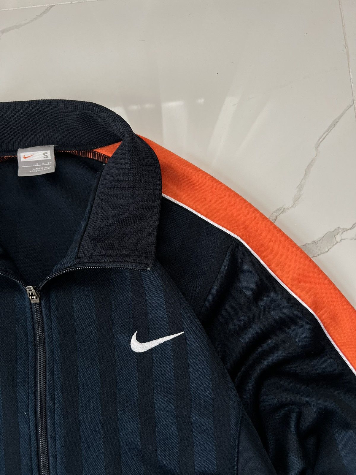 Nike × Vintage 90's NIKE Y2K SWOOSH LOGO TRACK JACKET Size US S / EU 44-46 / 1 - 4 Thumbnail