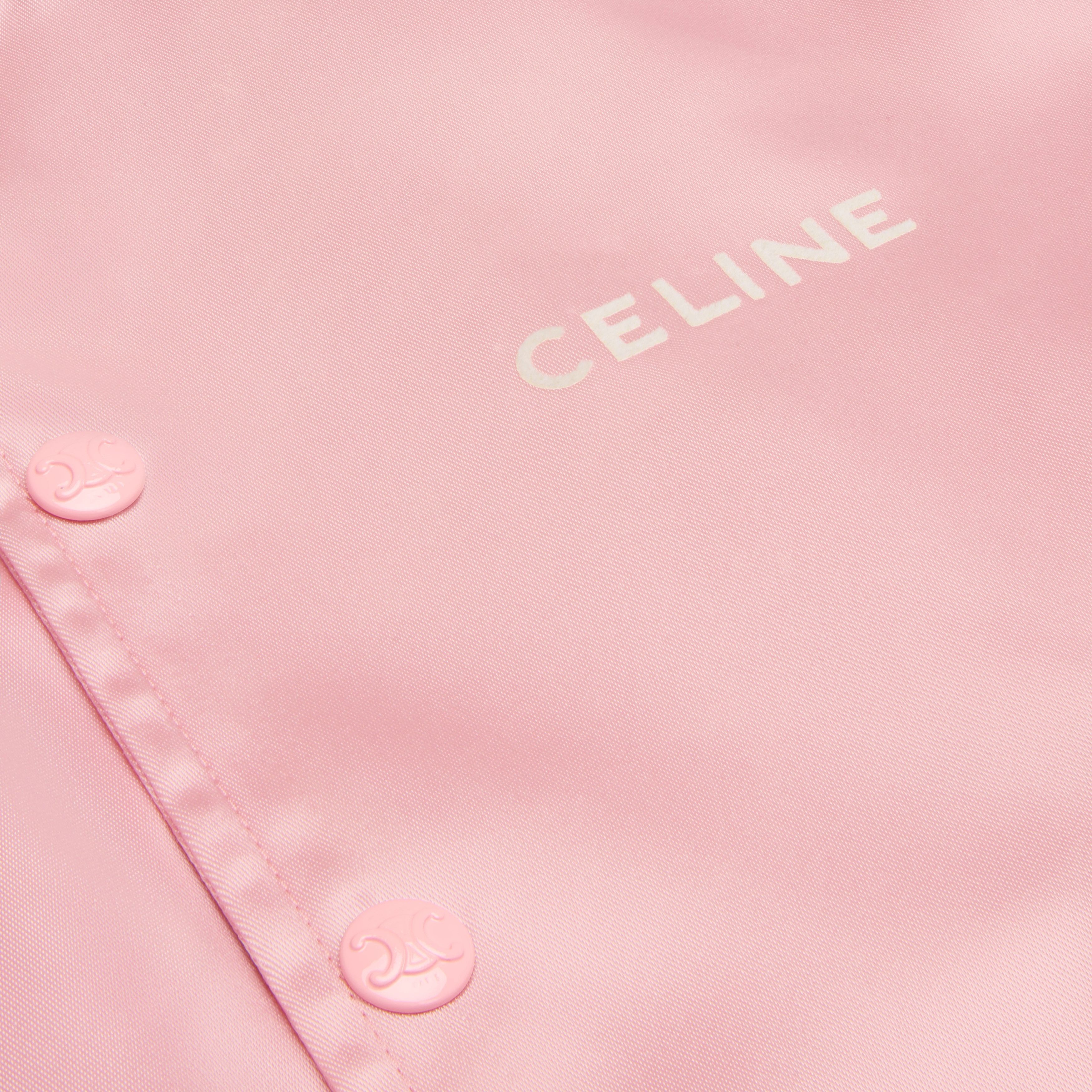 Celine o1w1db10925 2W79B048S Teddy Jacket in Pink Size M / US 6-8 / IT 42-44 - 4 Thumbnail
