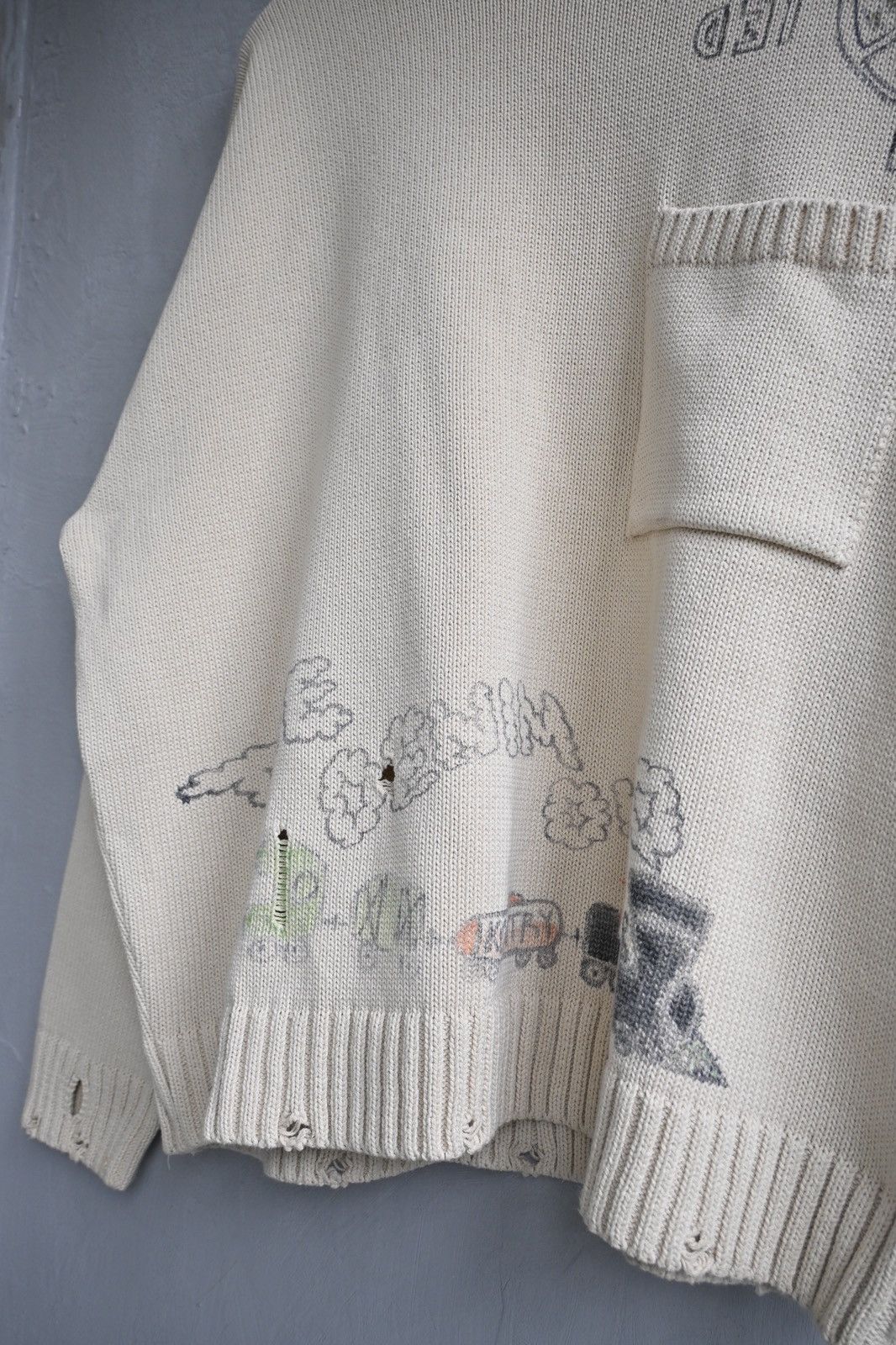 Kapital Kountry Kapital kountry 5G cotton knit crew neck Size US M / EU 48-50 / 2 - 13 Thumbnail