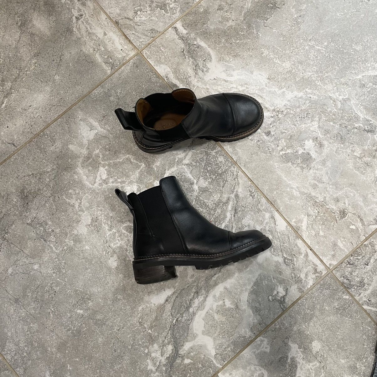 Chloe × See by Chloe 38 SEE BY CHLOE LEATHER HEELS SHOES BOOTS platform high old Size US 8 / IT 38 - 1 Thumbnail