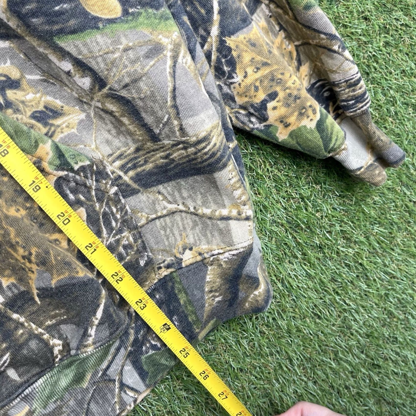 Vintage Cabela's Hoodie Womens Small Camouflage Fleece Hooded Pockets Casual Outdoor Hunting Size S / US 4 / IT 40 - 5 Thumbnail