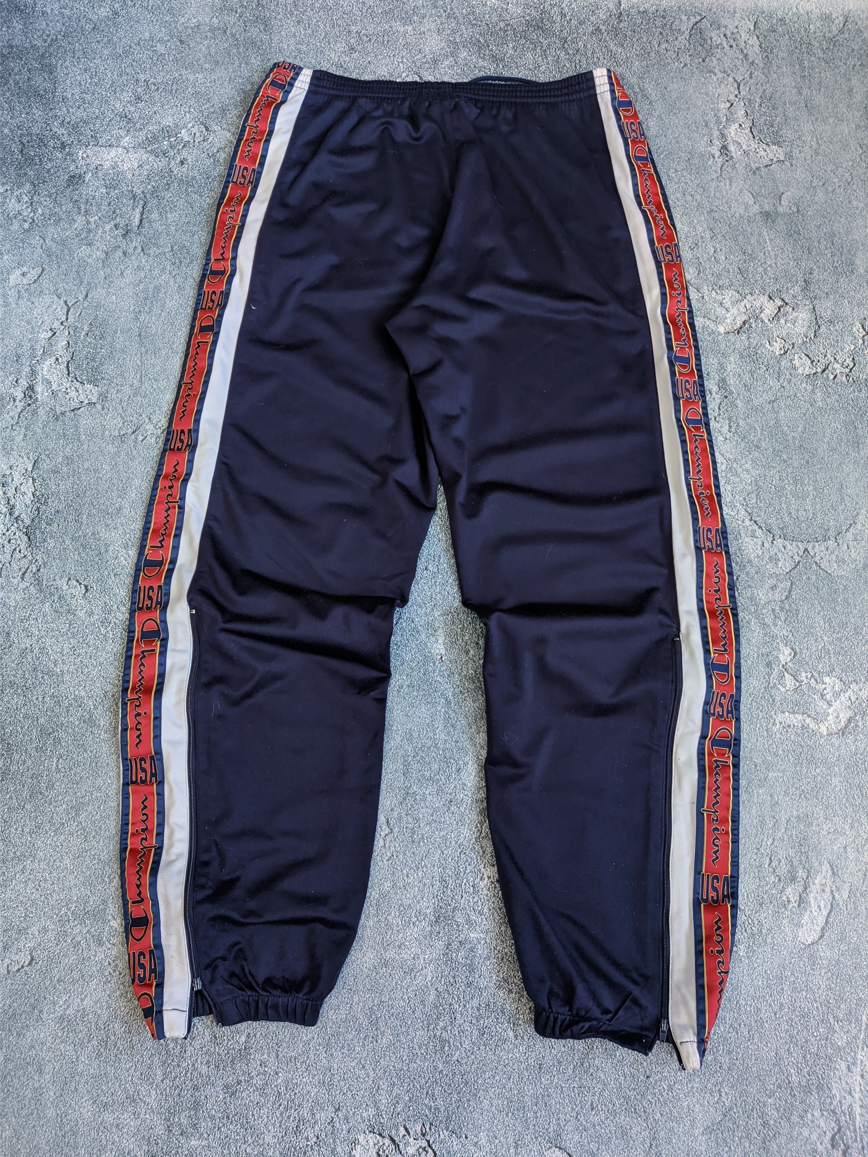 Champion 90s Champion pants track jpgger y2k Size US 34 / EU 50 - 3 Thumbnail