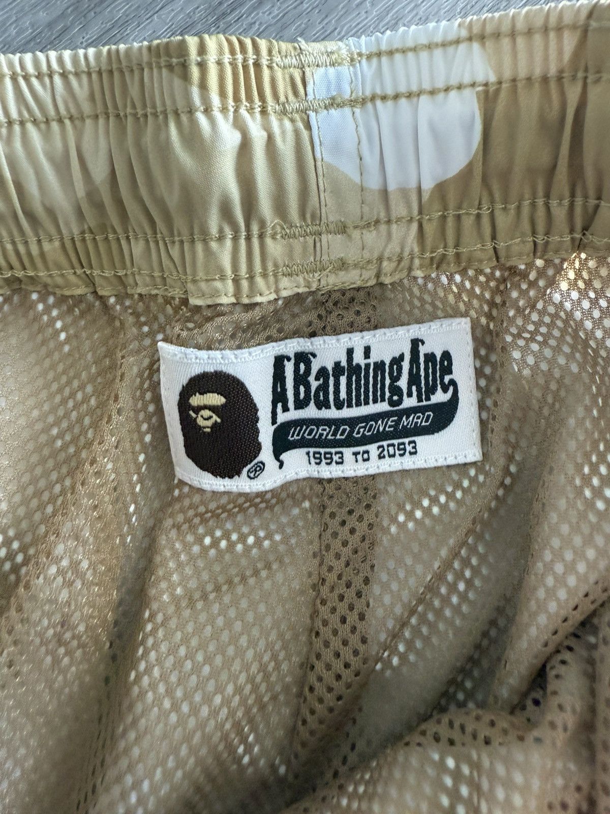 Bape Bape Yellow Camo Swim Shorts Size US 28 / EU 44 - 6 Thumbnail