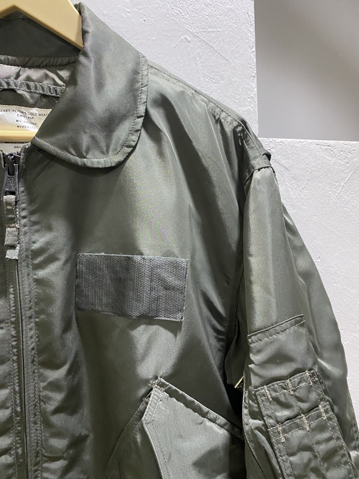 Avirex Vintage 90s Avirex USAF CWU-45P Cold Weather Bomber Jacket Size US L / EU 52-54 / 3 - 4 Thumbnail