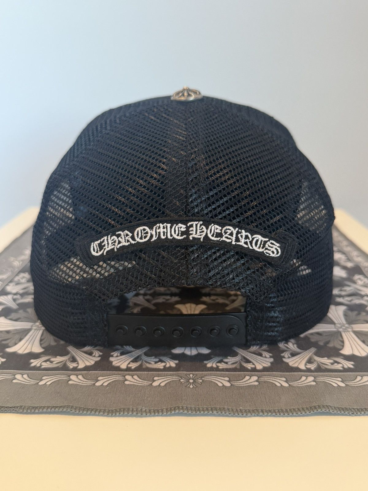 Chrome Hearts Chrome Hearts Triple Cross Trucker Hat Size ONE SIZE - 2 Thumbnail