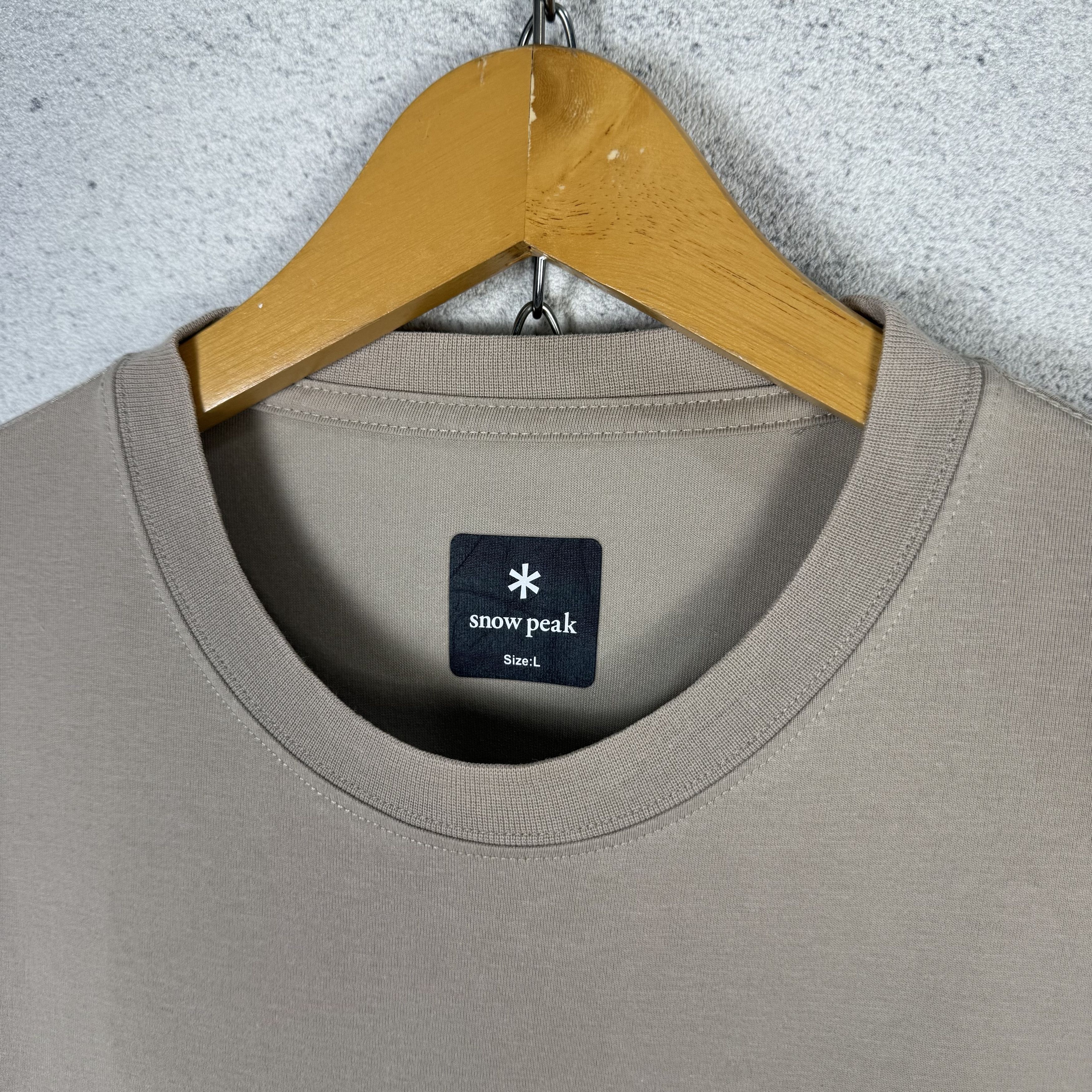 Snow Peak Snowpeak Tshirt Size US L / EU 52-54 / 3 - 3 Thumbnail