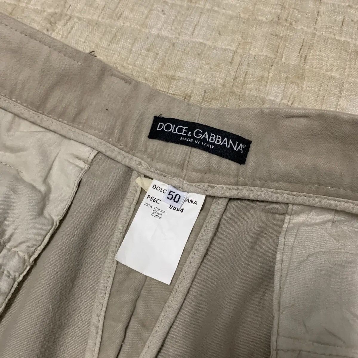 Dolce & Gabbana Vintage D&G Dolce & Gabbana Chino Pants In Size 35 Size US 35 - 9 Thumbnail