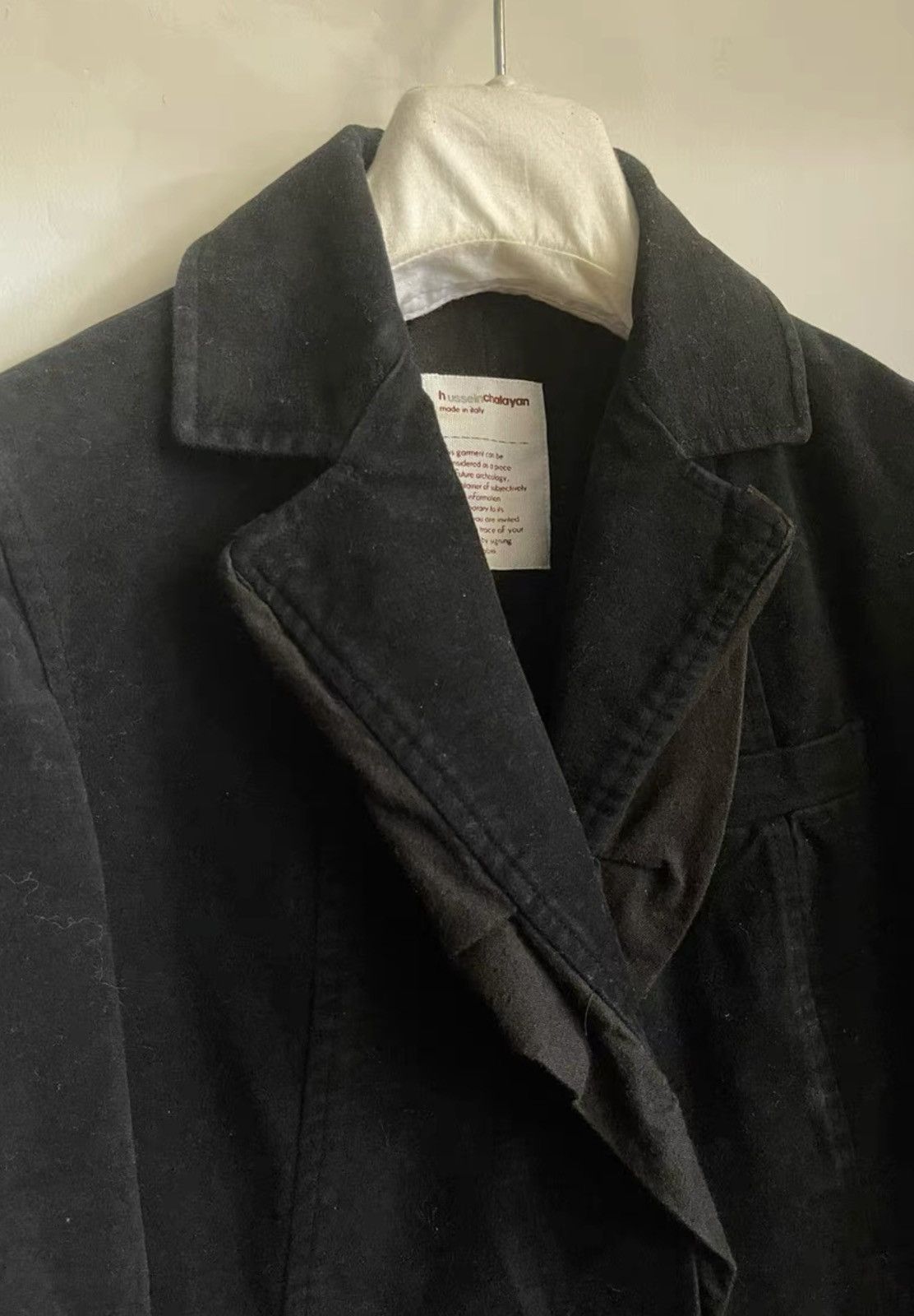 Hussein Chalayan Hussein Chalayan Velvet Suit Size 40R - 5 Thumbnail