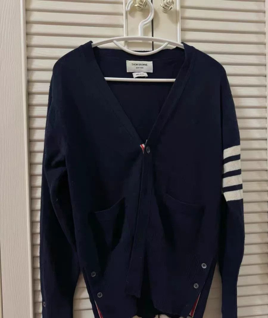 Thom Browne Thom Browne Cashmere Knit Cardigan Size 1 Size US S / EU 44-46 / 1 - 1 Thumbnail