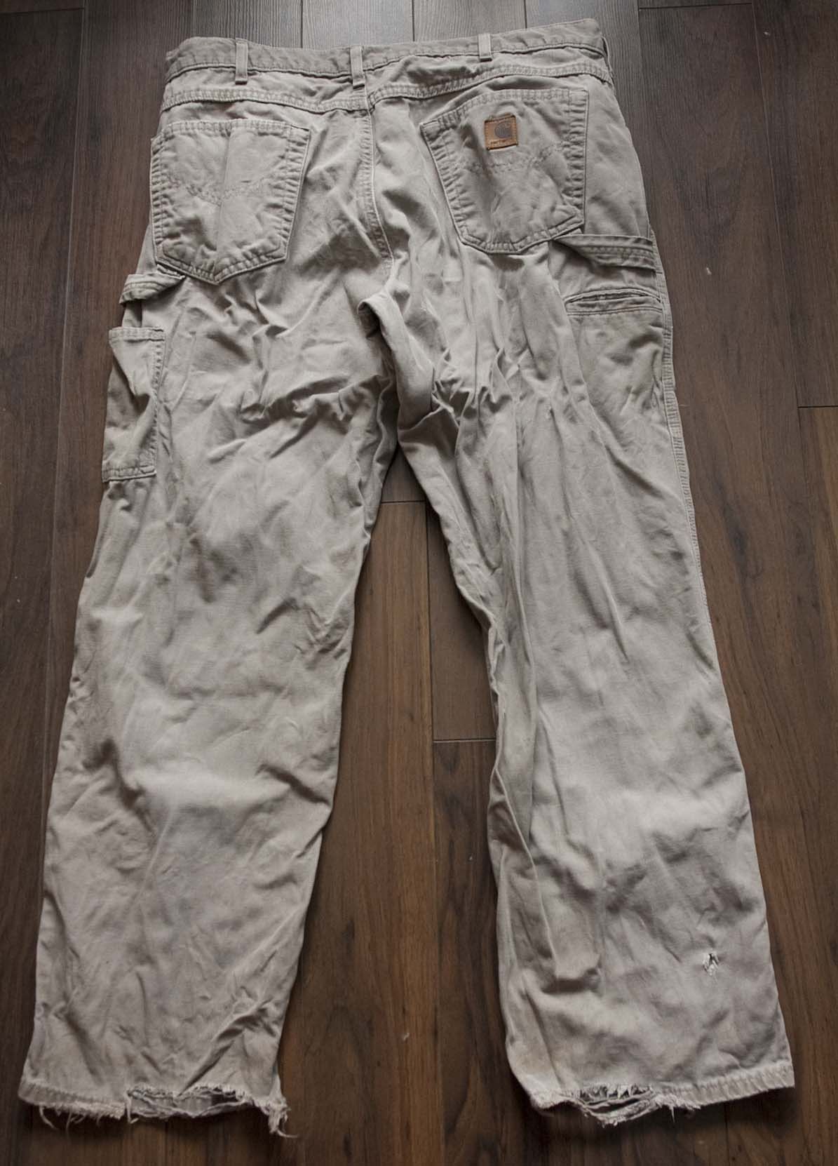 Carhartt × Vintage Carhartt Carpenter Pants Destroy Distressed Size 36x29 Size US 36 / EU 52 - 2 Thumbnail