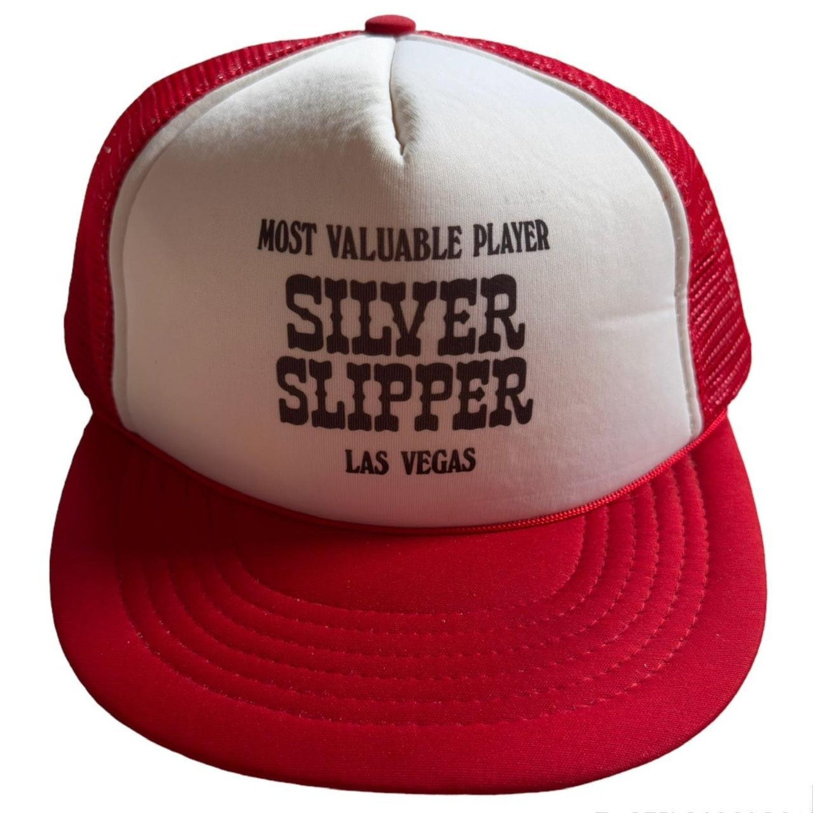 Vintage Vintage Silver Slipper Las Vegas Trucker Hat 🧢 Size ONE SIZE - 1 Thumbnail