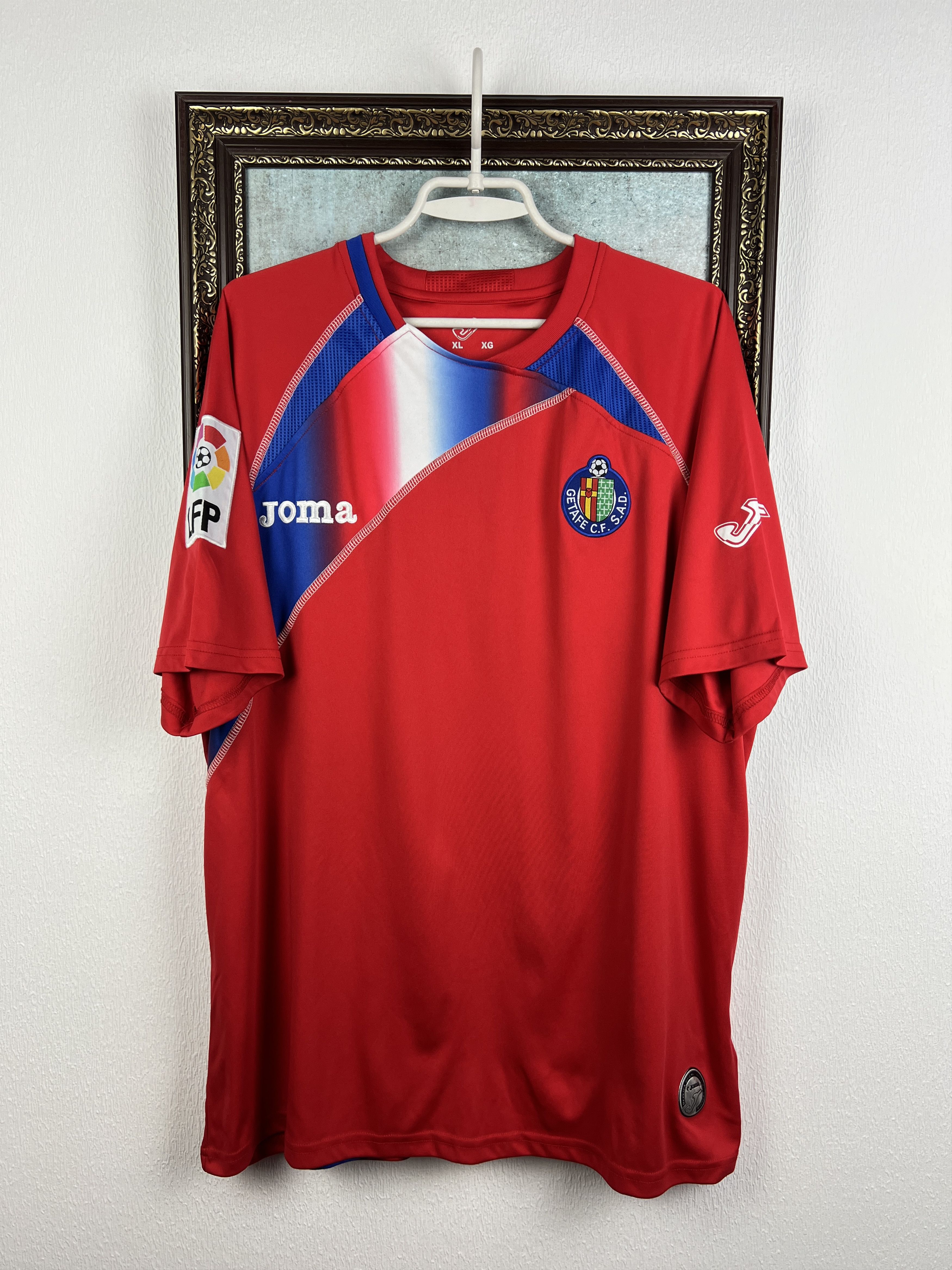 Joma Getafe Away football shirt 2009 Soccer Joma Jersey Trikot Size US XL / EU 56 / 4 - 1 Thumbnail