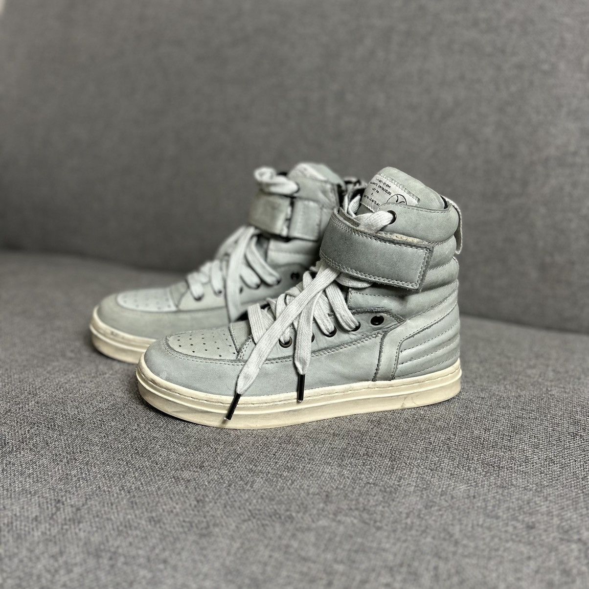 Allsaints Allsaints Rick Owens Geobasket Style Hi Top Sneakers Size US 8 / IT 38 - 4 Thumbnail
