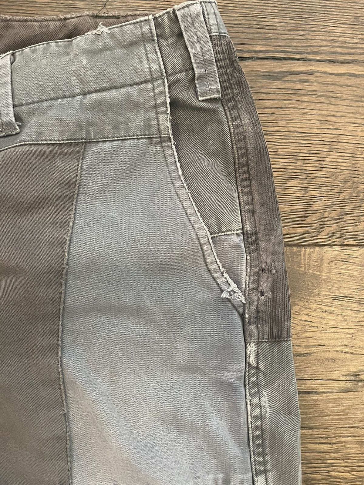 General Research General Research AW04 Military Patchwork Pants Size US 31 - 3 Thumbnail