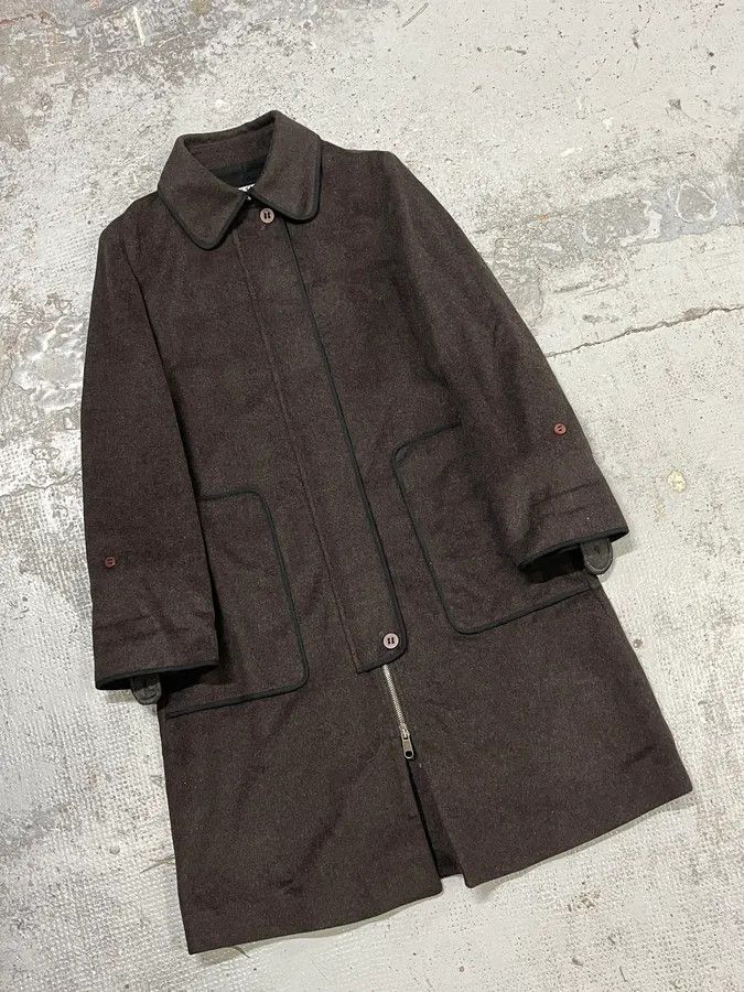 Maison Margiela FW2007 Maison Martin Margiela Brown Wool Cargo Pocket Coat Size US S / EU 44-46 / 1 - 5 Thumbnail