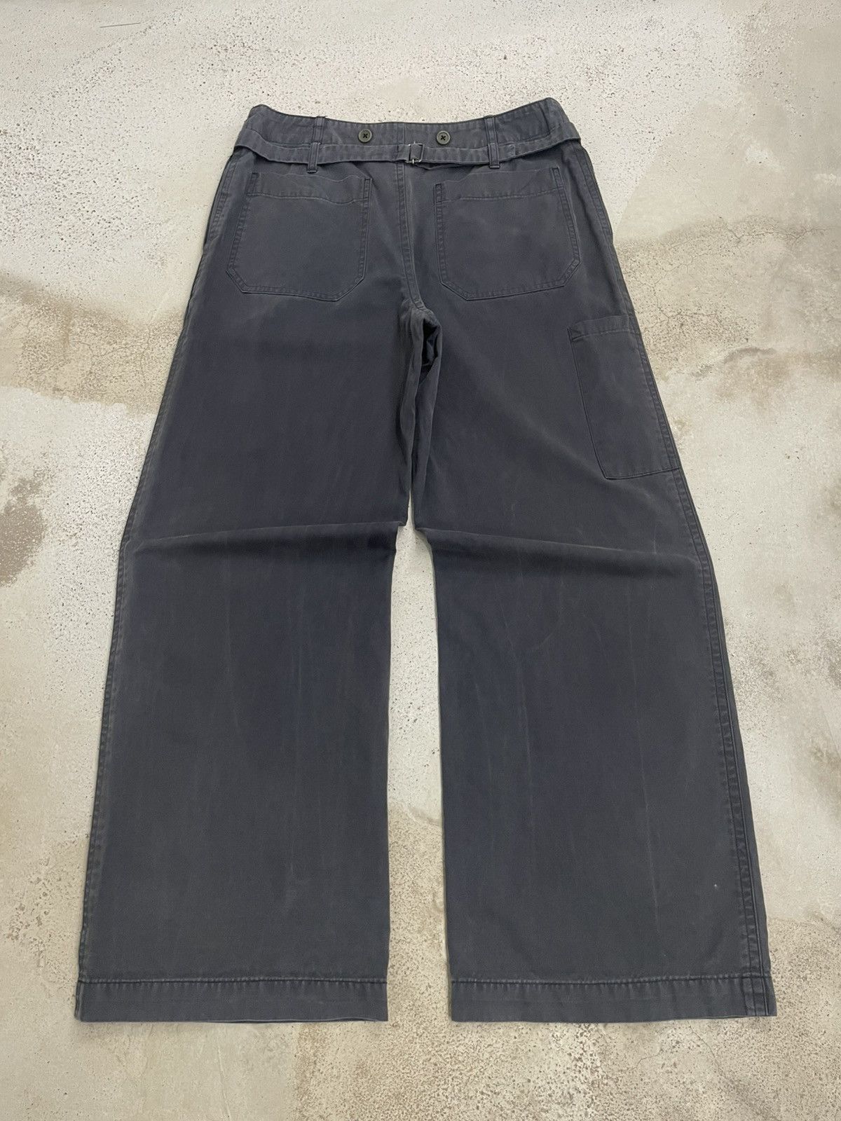 Margaret Howell Margarett Howell Suspender Wide Leg Cotton
