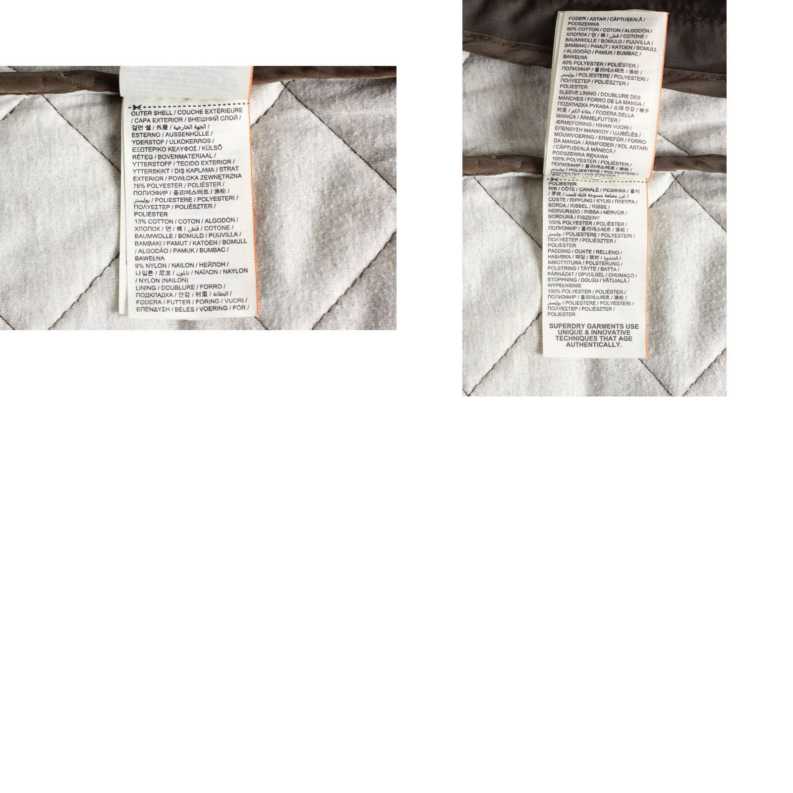 Superdry SUPERDRY The Windhiker Quilted Jacket Men L Olive Microfibre Windhiker Quilted Jacket Mens L Olive Size US L / EU 52-54 / 3 - 8 Thumbnail