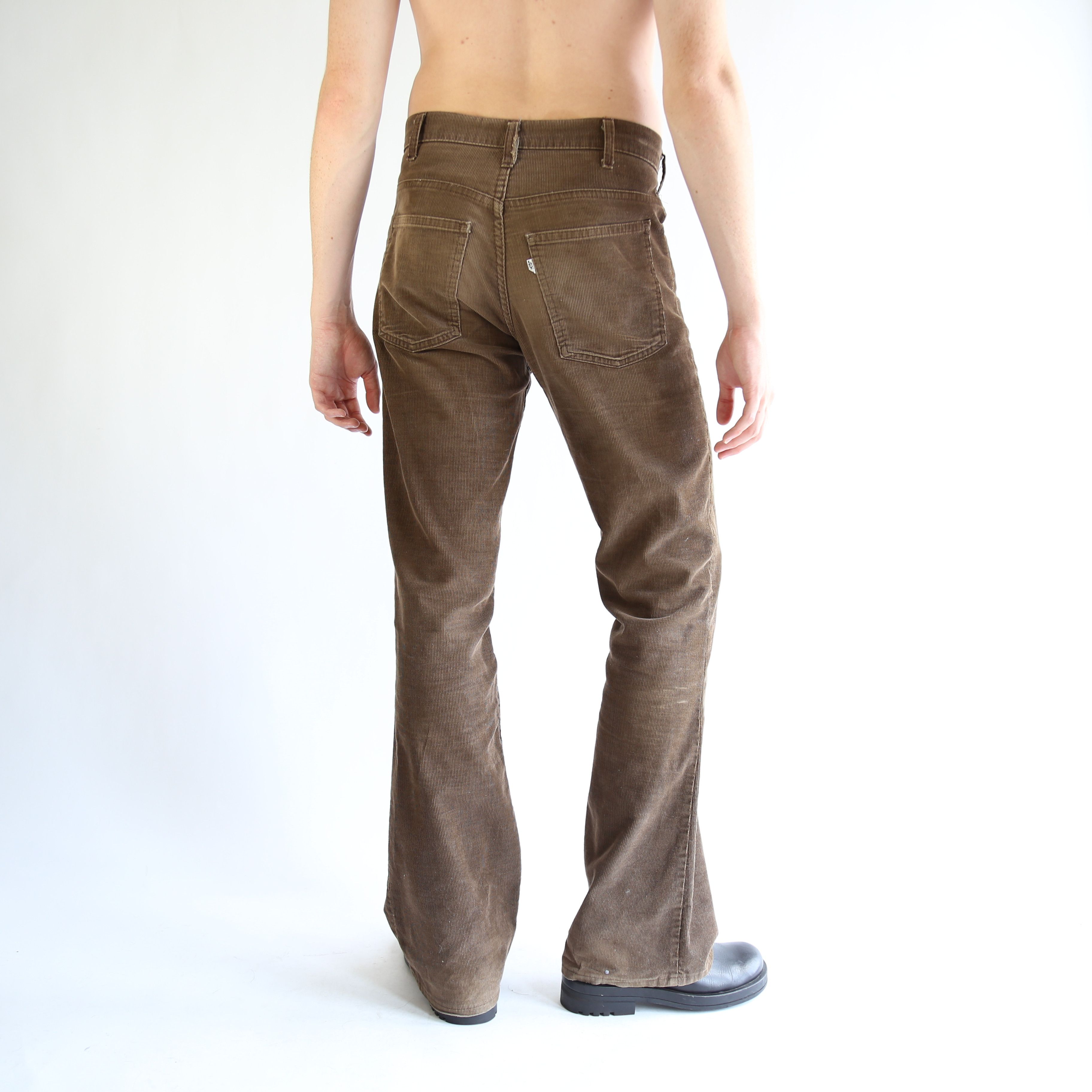 Japanese Brand × Levi's 1979 Levi’s brown corduroy flared pants Size US 32 / EU 48 - 1 Thumbnail