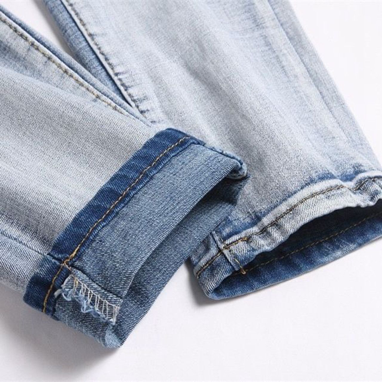 Other micro trumpet starry jeans light luxury jeans Size US 34 / EU 50 - 4 Thumbnail
