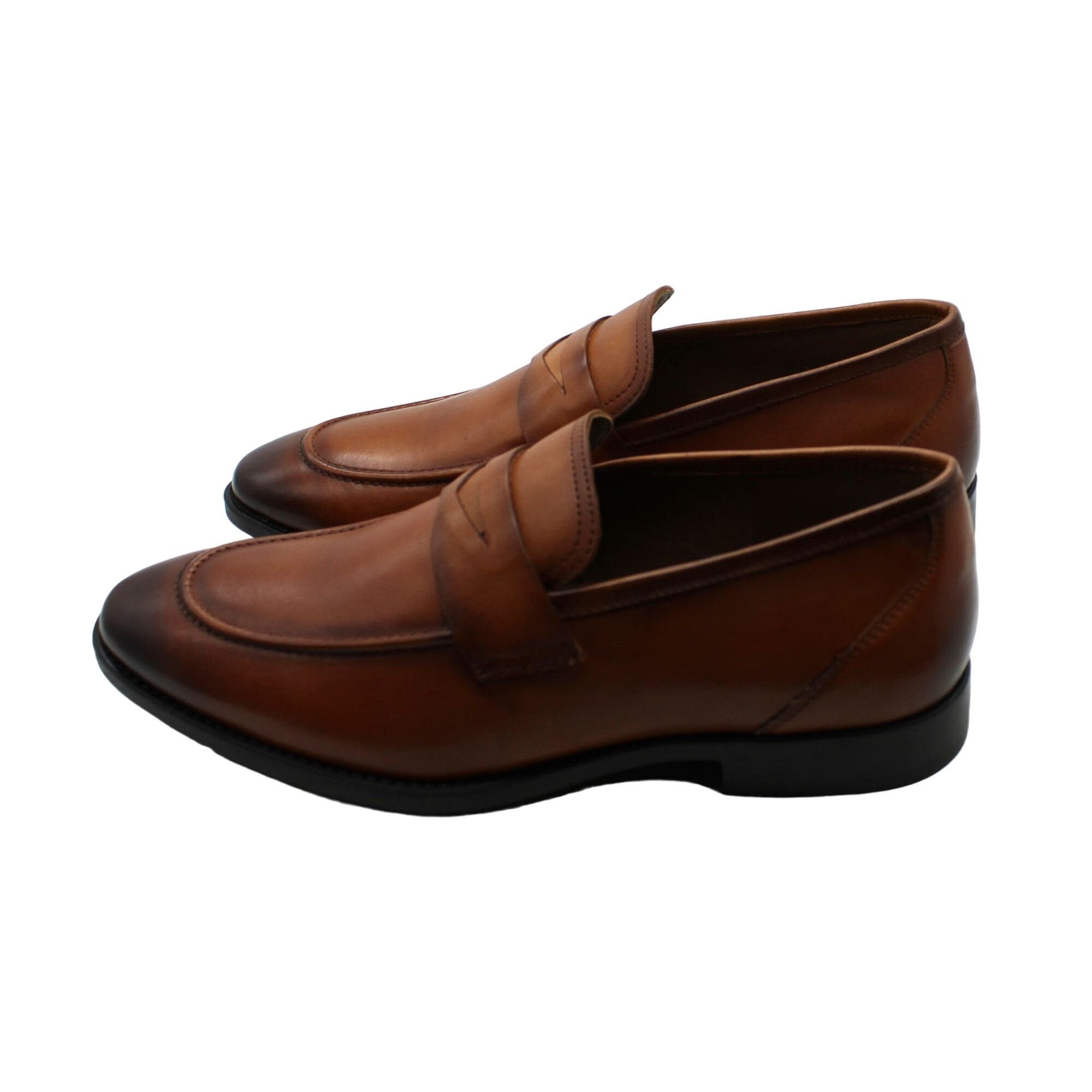 Other Thomas & Vine Men's Bishop Apron Toe Penny Loafers Size US 9.5 / EU 42-43 - 5 Thumbnail