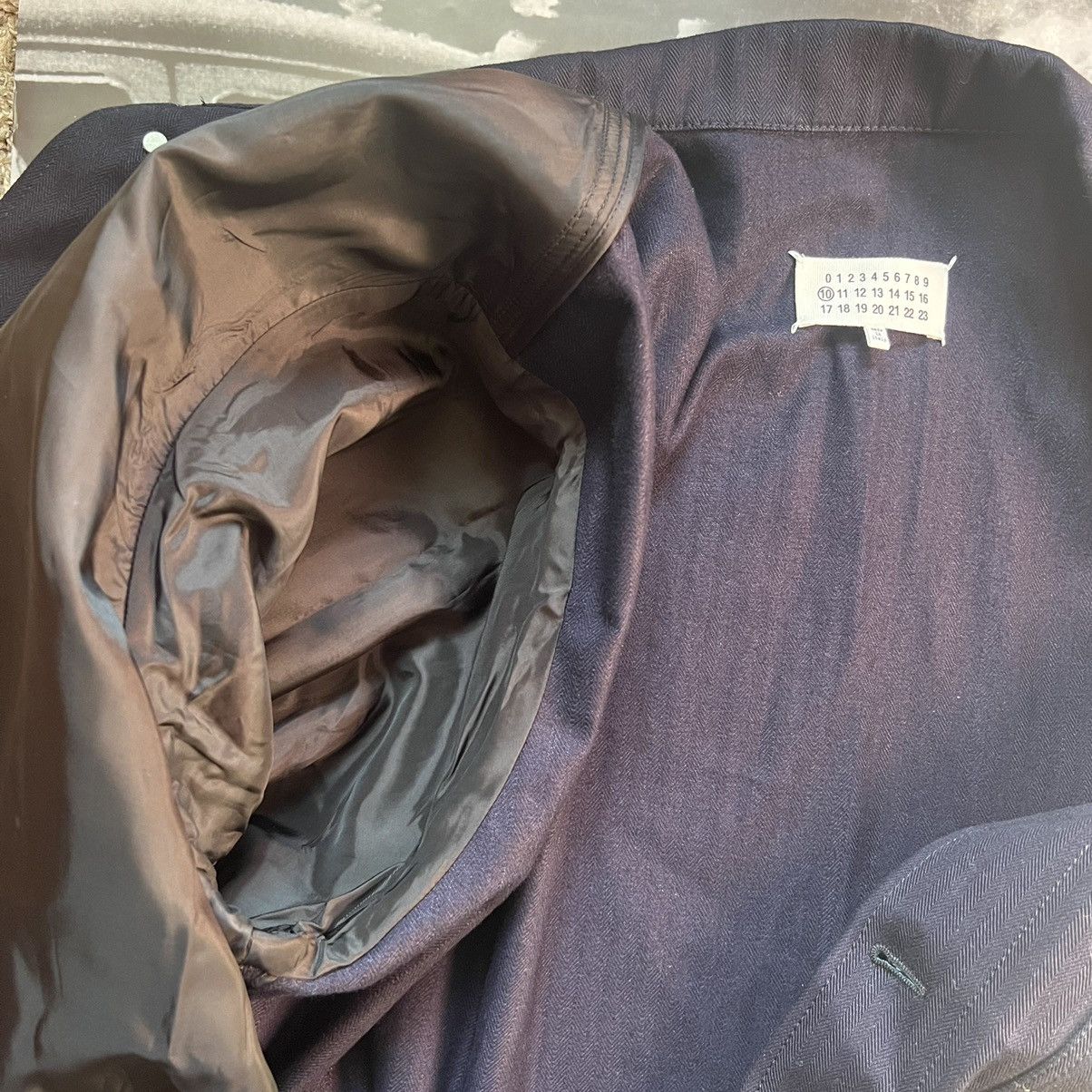 Maison Margiela Maison Margiela Herringbone Chore Work Jacket Size US L / EU 52-54 / 3 - 14 Thumbnail