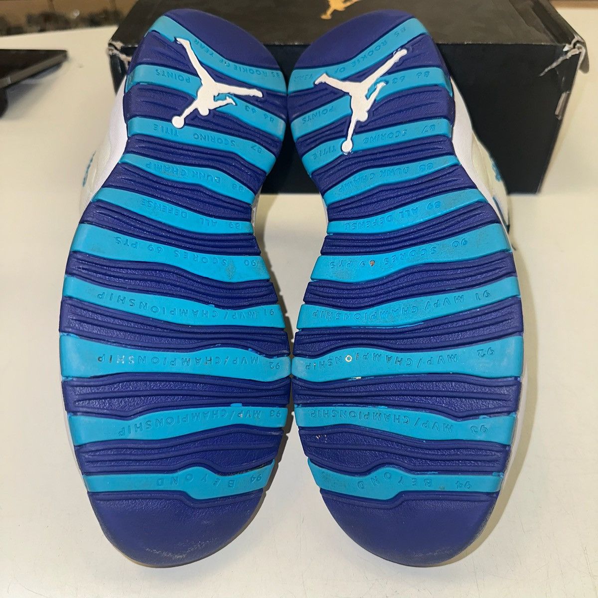 Jordan Brand × Nike Size 8 - Air Jordan 10 Retro Charlotte Hornets Size US 8 / EU 41 - 5 Thumbnail