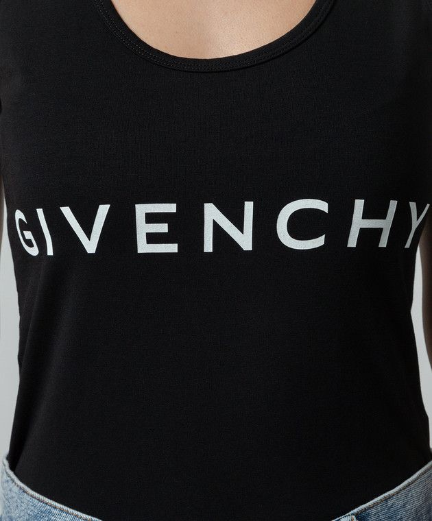 Givenchy o1w1db10325 Tank Top in Black Size L / US 10 / IT 46 - 5 Thumbnail