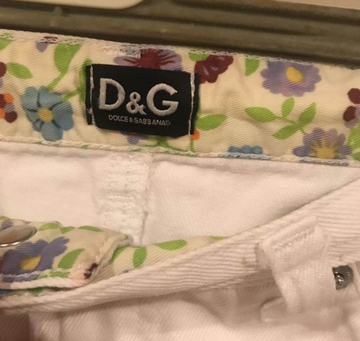 Dolce & Gabbana Dolce & Gabbana D&G white jeans Size 27" / US 4 / IT 40 - 5 Thumbnail