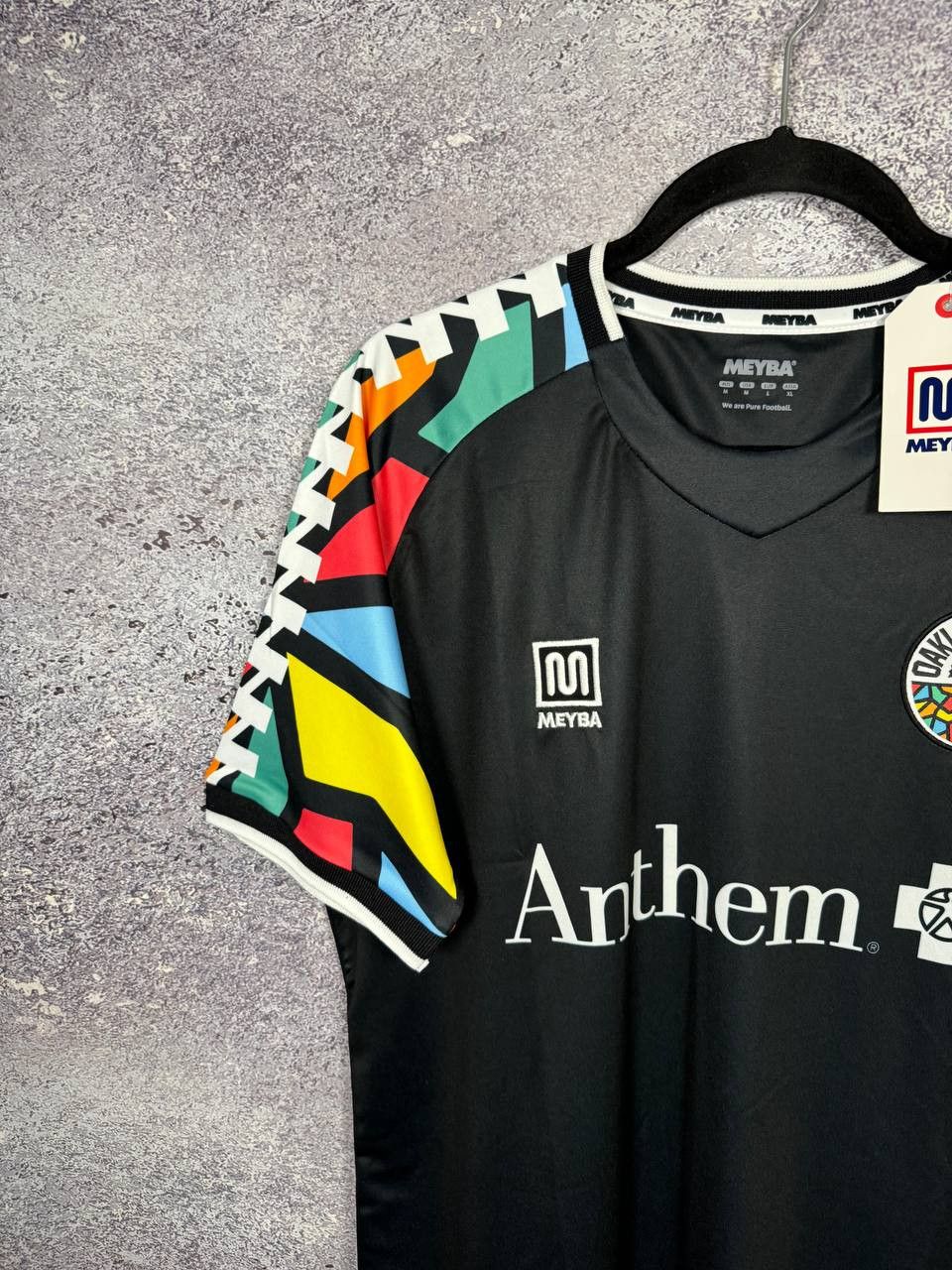 Vintage NWT OAKLAND ROOTS 2023 MEYBA SOCCER JERSEY Size US M / EU 48-50 / 2 - 3 Thumbnail
