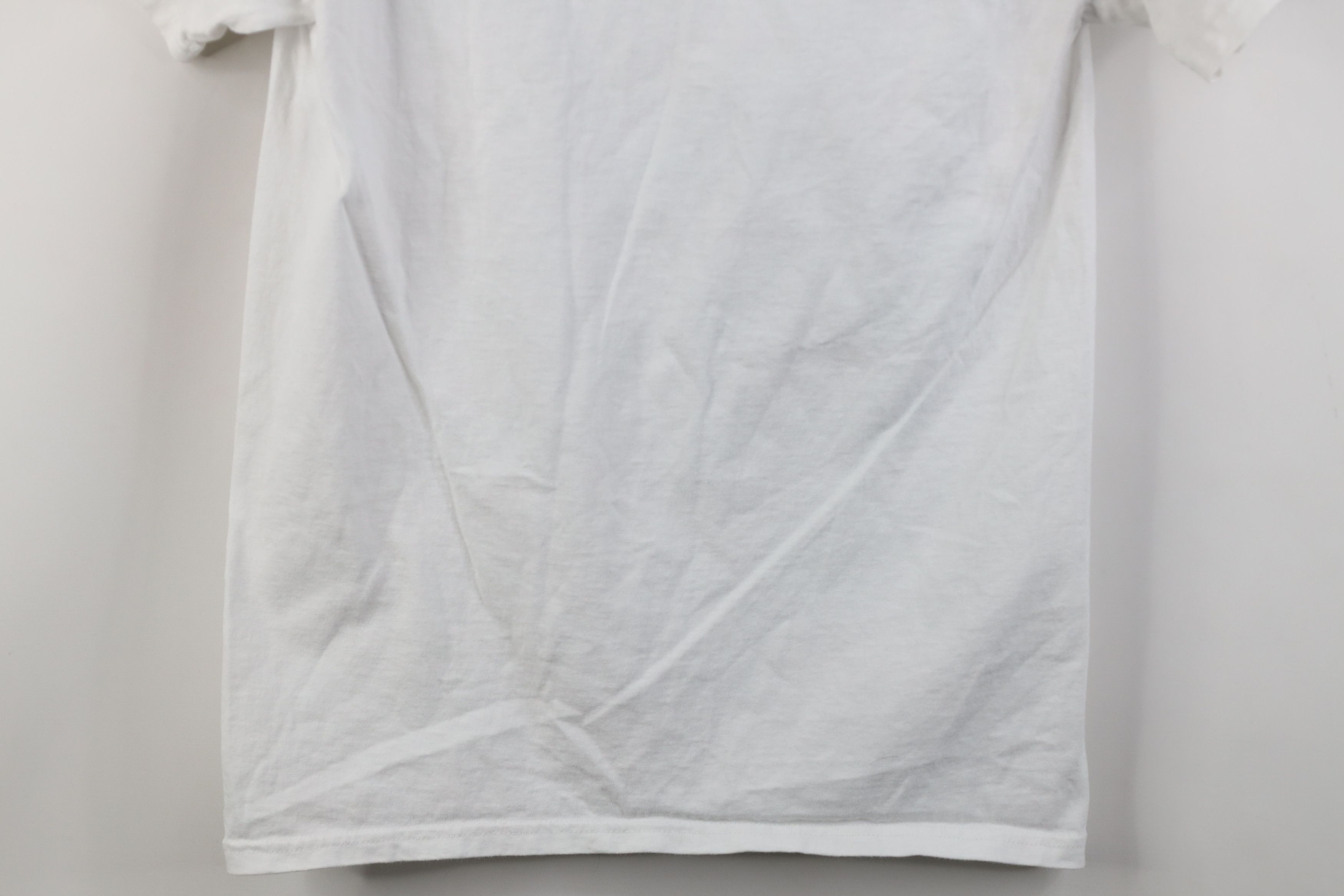 Hanes Vintage 90s Y2K Hanes Heavyweight Pocket T-Shirt White Size US S / EU 44-46 / 1 - 13 Thumbnail