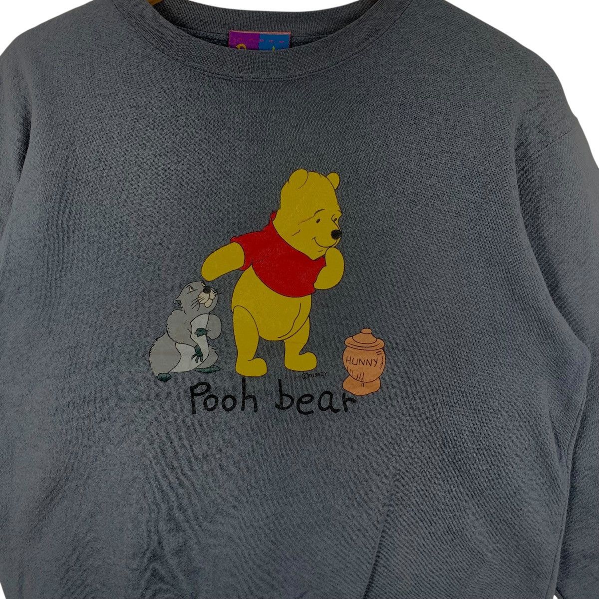 Disney Vintage DISNEY POOH BEAR Hunny Cartoon Movie Sweatshirt Size L / US 10 / IT 46 - 6 Thumbnail