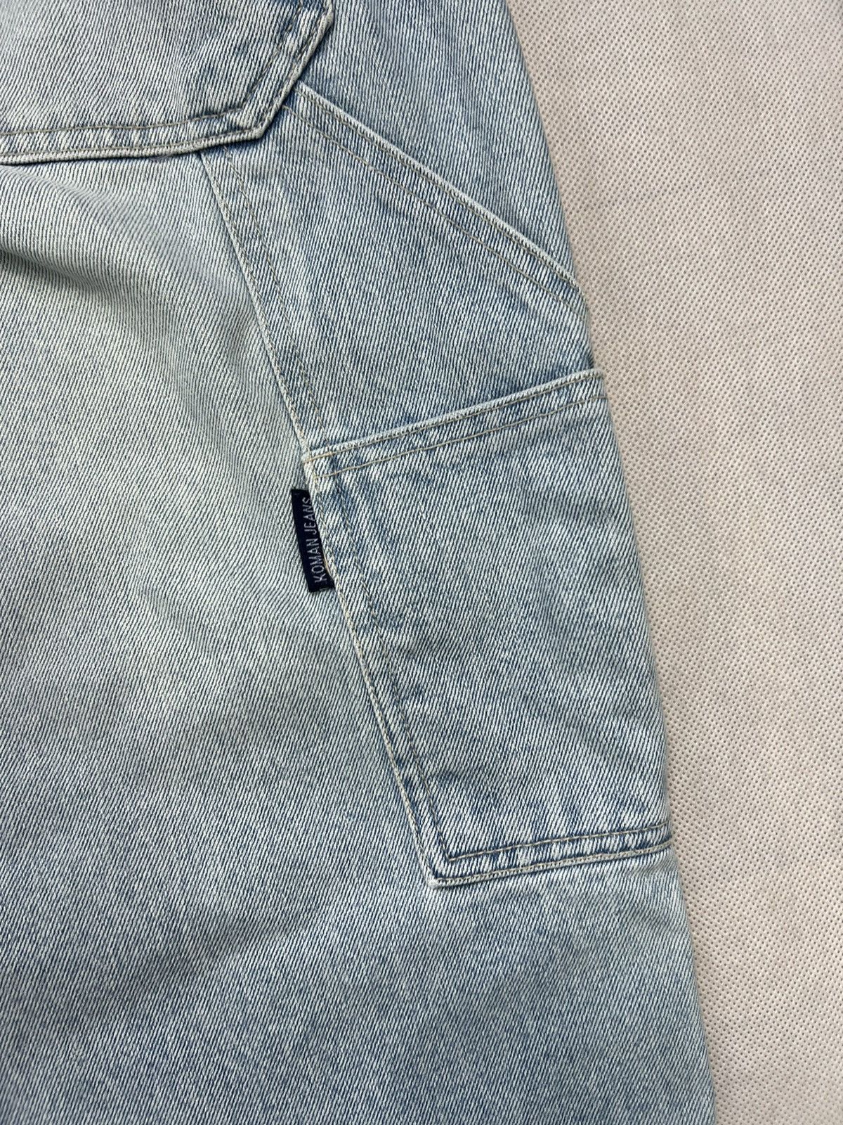 Japanese Brand × Koman × Vintage Pants Koman Jeans Single Knee Vintage 90’s Hip Hop Rap Size US 34 / EU 50 - 4 Thumbnail