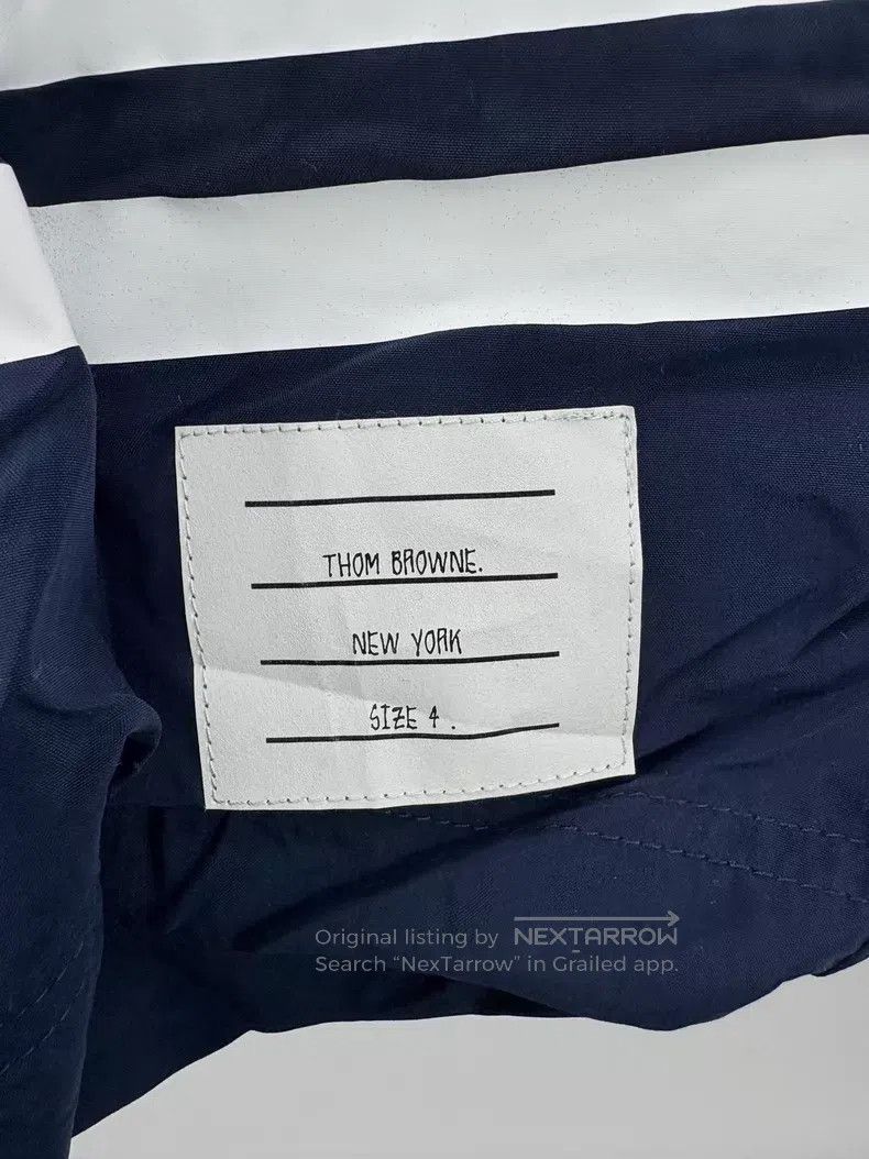 Thom Browne Thom Browne size 4 Four-stripe nylon shorts Size US 34 / EU 50 - 3 Thumbnail