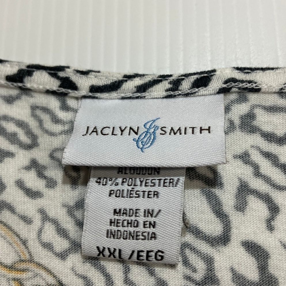 Other Jaclyn Smith Vintage Boho Print Tunic Blouse Women XXL Size XXL / US 16-18 / IT 52-54 - 3 Thumbnail