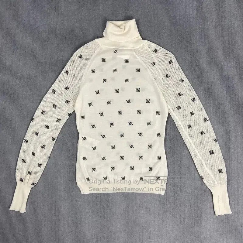 Fendi Fendi Cream Wool Women's Knit Sweater . Size M / US 6-8 / IT 42-44 - 2 Thumbnail