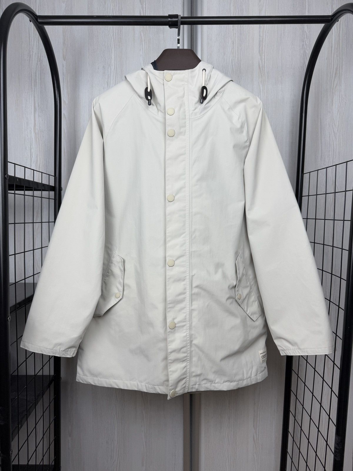 Barbour Barbour Men’s Bobbin Waterproof Jacket - Mist - Size XL Size US XL / EU 56 / 4 - 1 Thumbnail