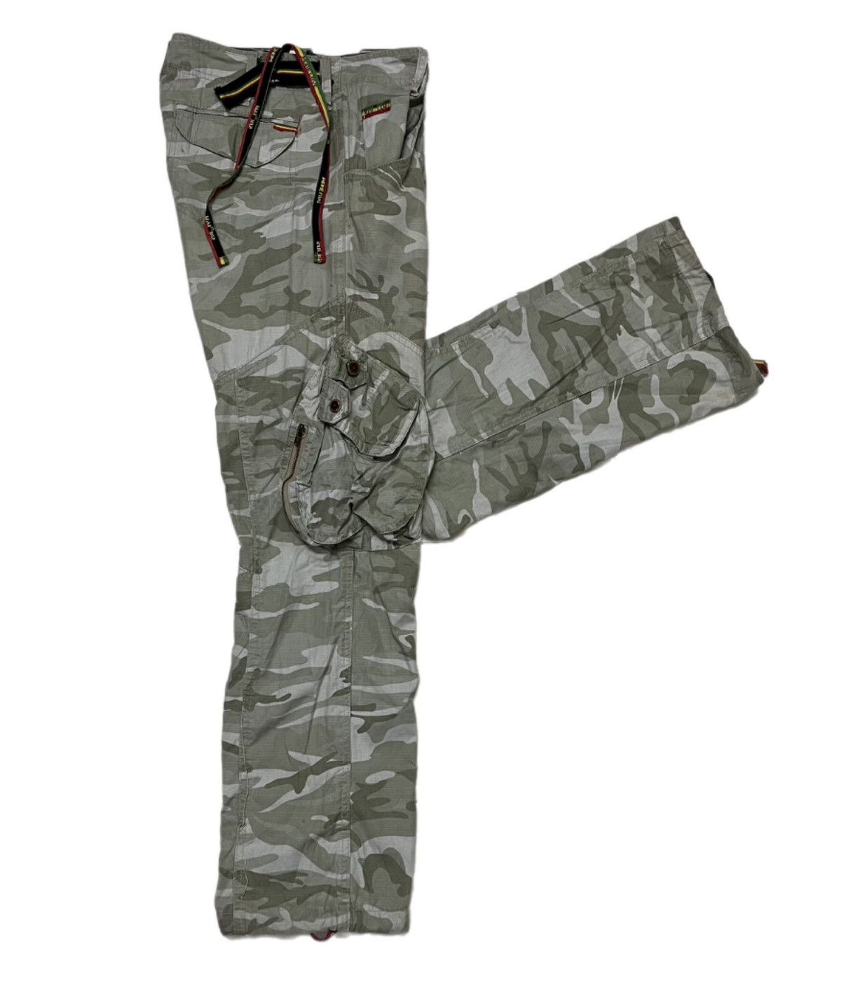 Pelle Pelle PELLE PELLE Soljah Rare Design Camo Cargo Pant Size US 32 / EU 48 - 3 Thumbnail