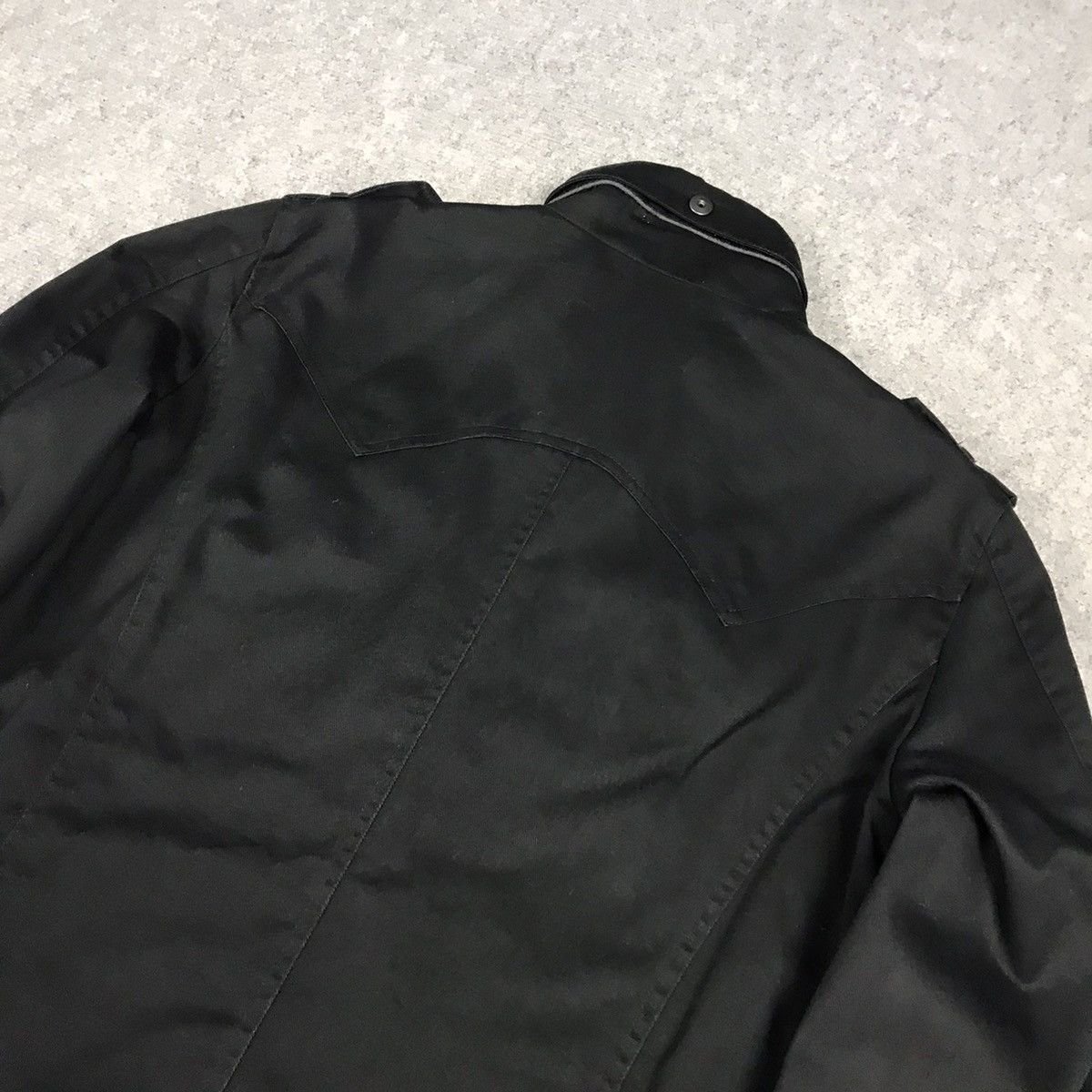 If Six Was Nine × Japanese Brand × Tornado Mart MOSSIMO BLACK PUNK JAPAN ZIPPER JACKET Size US XL / EU 56 / 4 - 7 Thumbnail